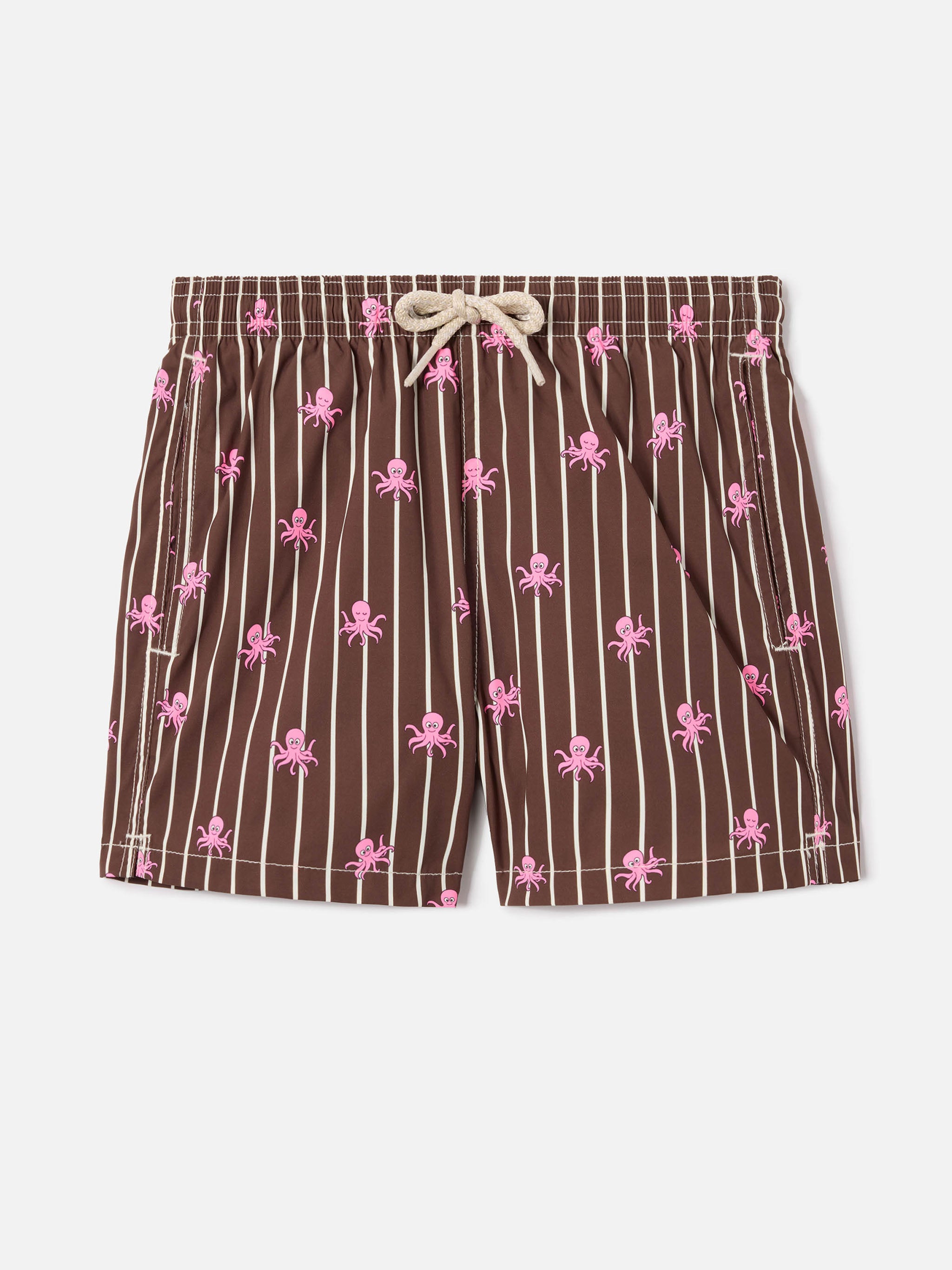 mc2-saint-barth-jean-lighting-stretch-costume-mare-bambino-marrone-polipetti image 1