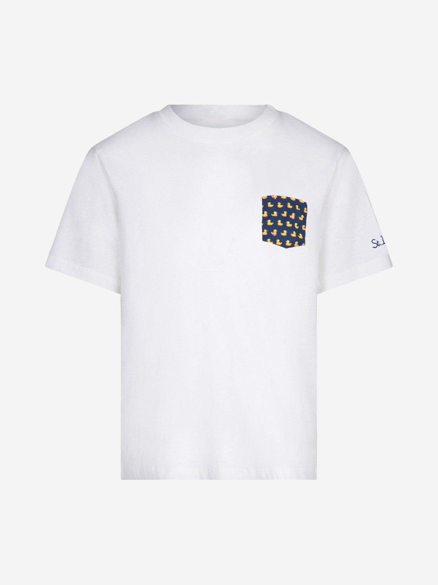 mc2-saint-barth-t-shirt-bambino-in-cotone-con-taschino-stampato image 1