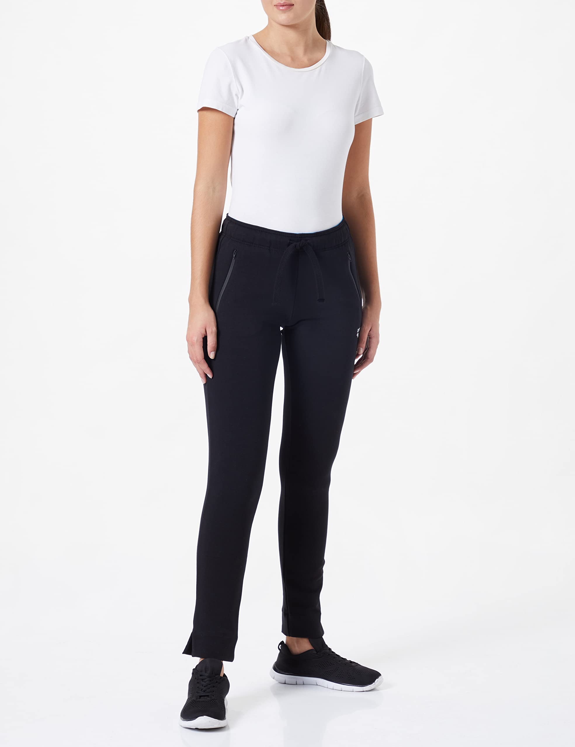 arena-w-stretch-pantaloni-donna-in-felpa-elasticizzata image 2