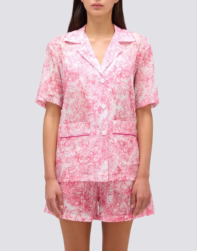 sundek-camicia-donna-stampa-fleur-de-joie-copri-bikini image 1