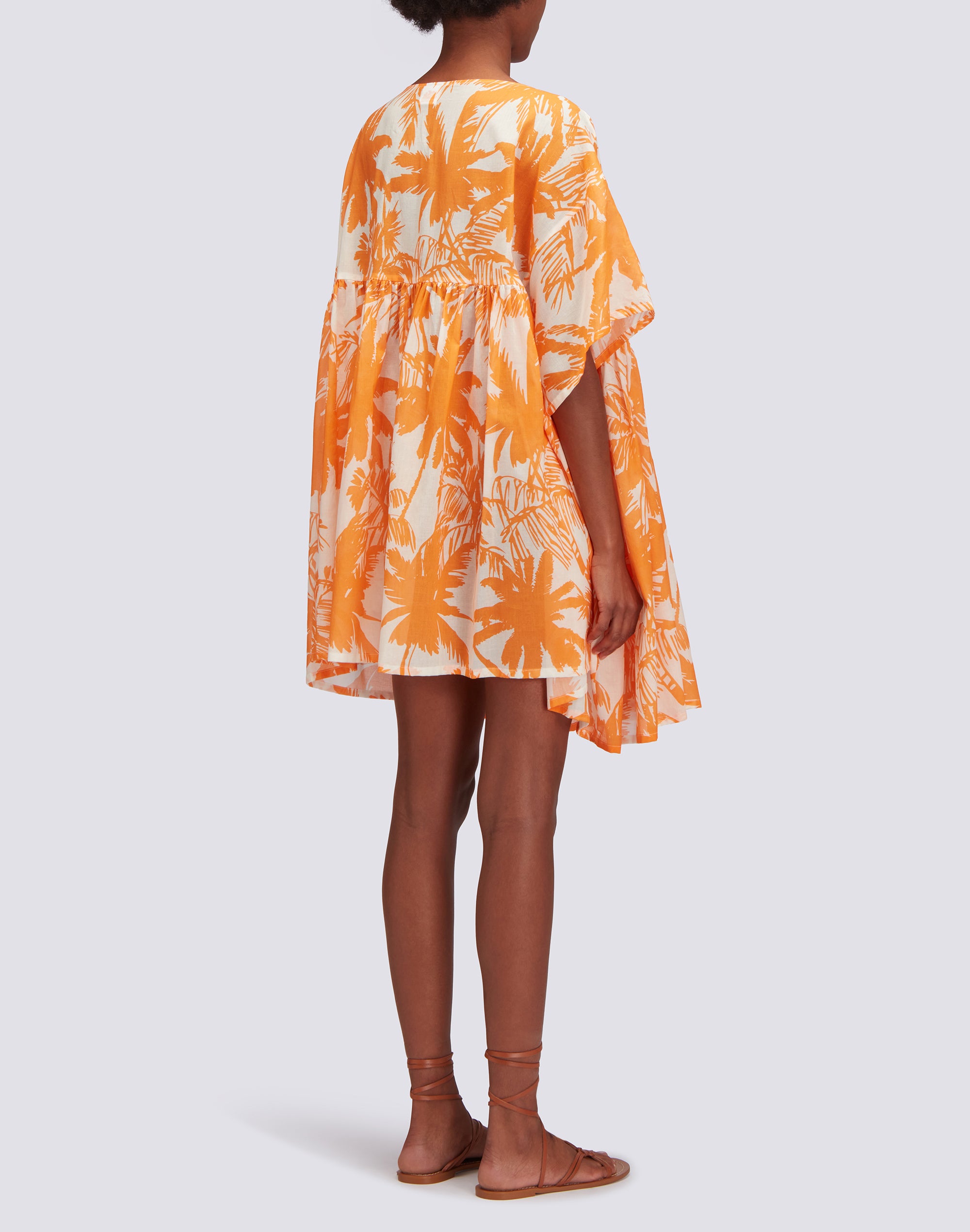 sundek-abito-corto-tropic-savana-abito-donna-in-cotone-voile image 2