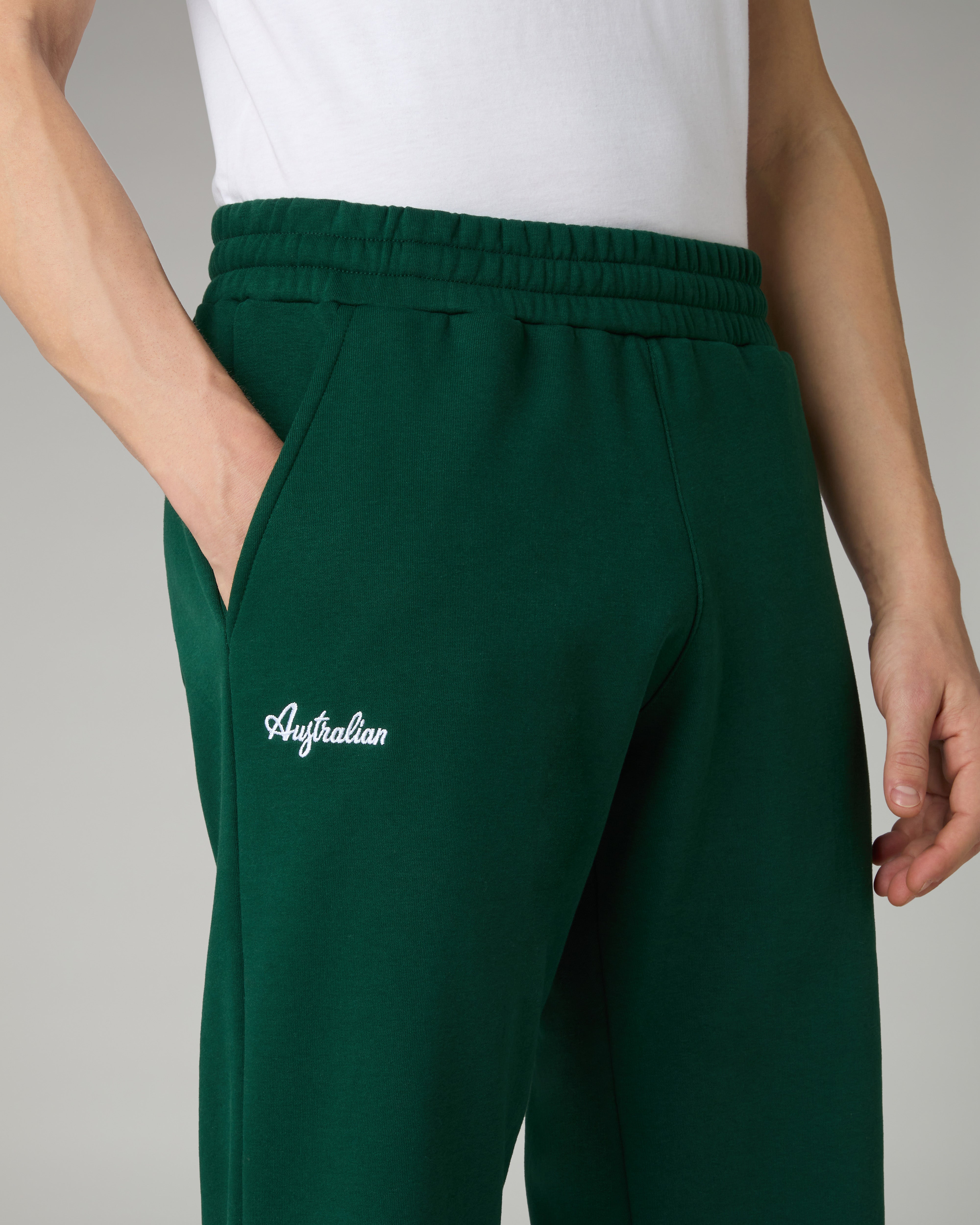 australian-essential-fleece-track-pant-pantaloni-in-felpa-invernale image 5