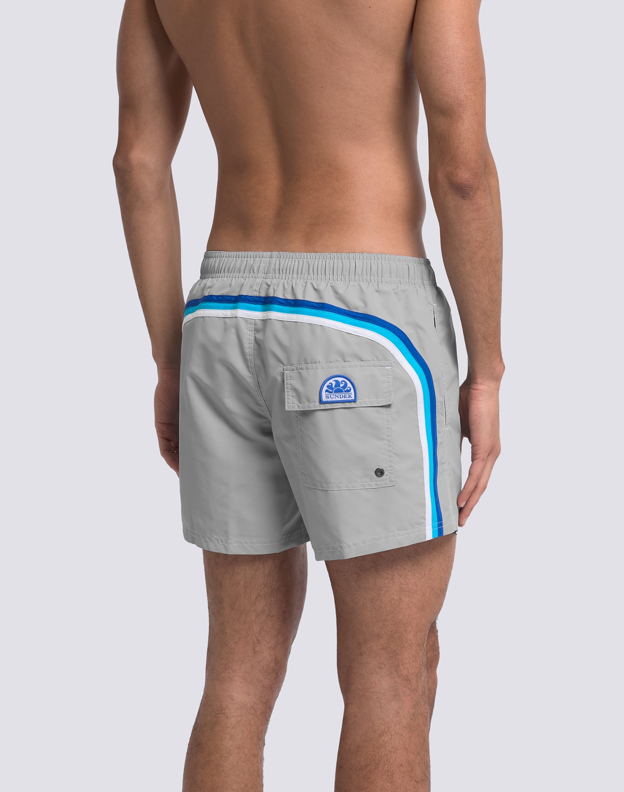 sundek-m504bdta100-costume-mare-uomo-corto-iconic-taffeta-nylon-2 image 5