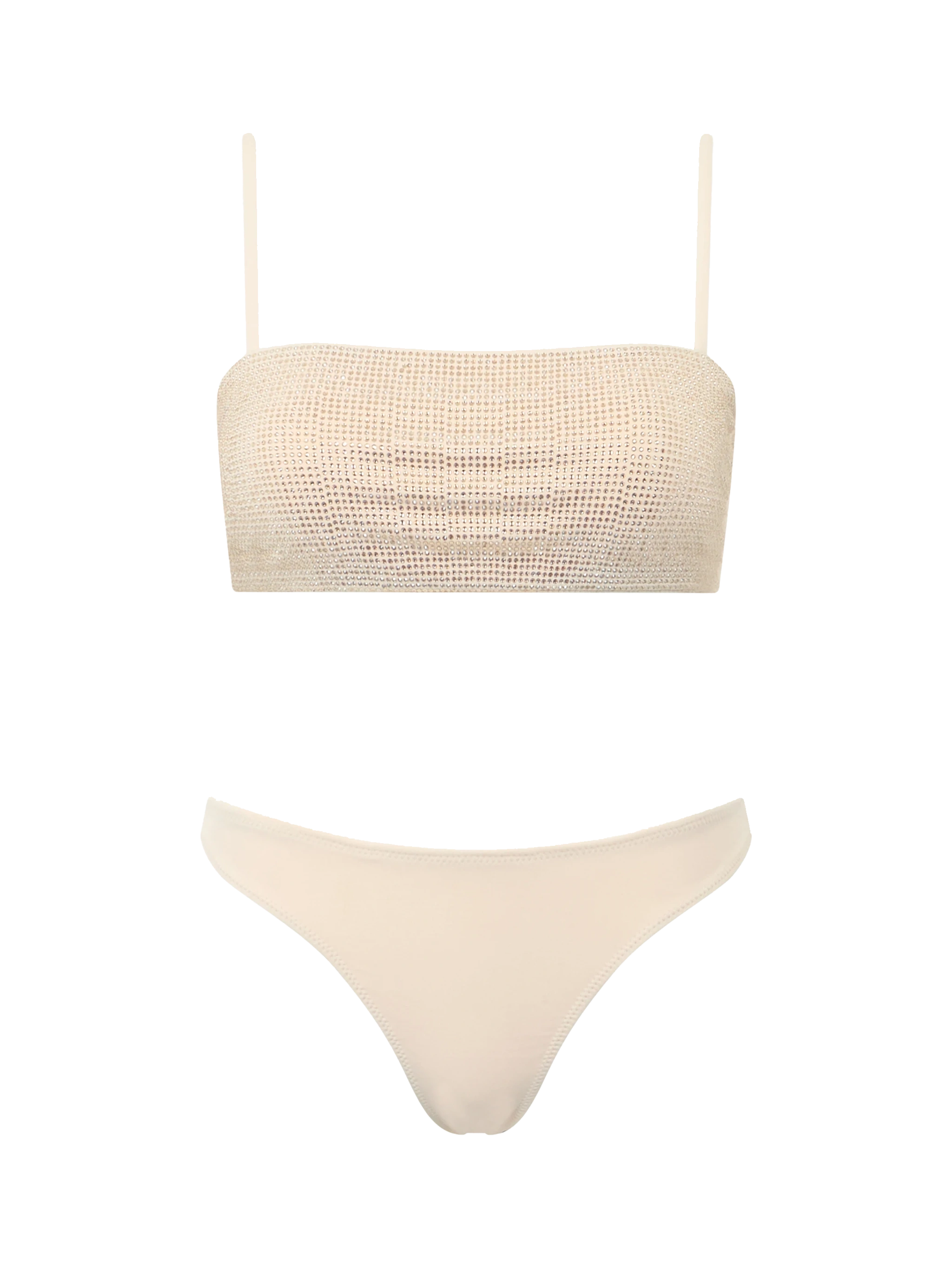 mc2-saint-barth-athena-naomi-bikini-fascia-donna-beige-con-strass image 1
