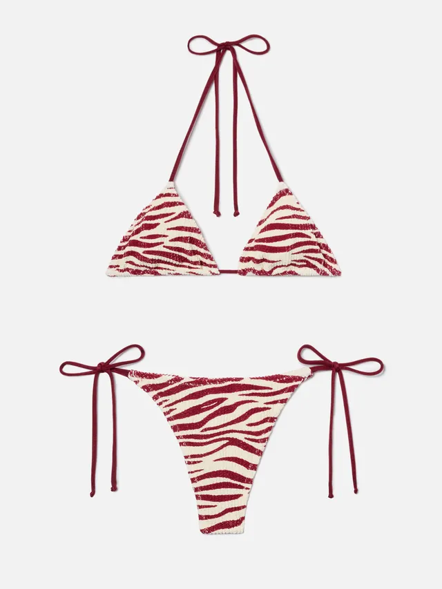 mc2-saint-barth-bikini-leah-norah-zebrato-in-tessuto-crinkle-elasticizzato image 1