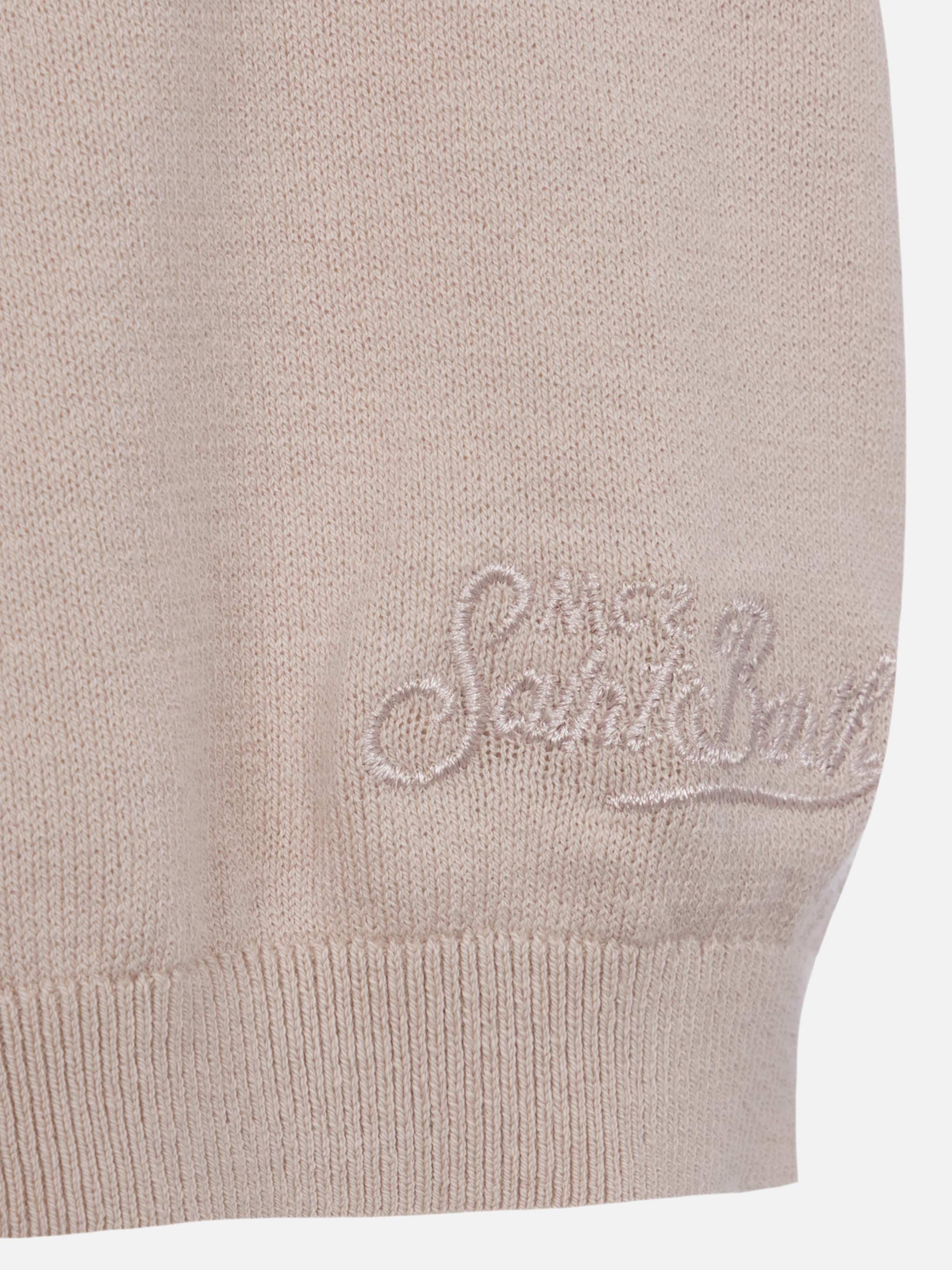 mc2-saint-barth-polo-sloan-in-maglia-high-twisted-grigio-pietra-senza-bottoni-uo image 7