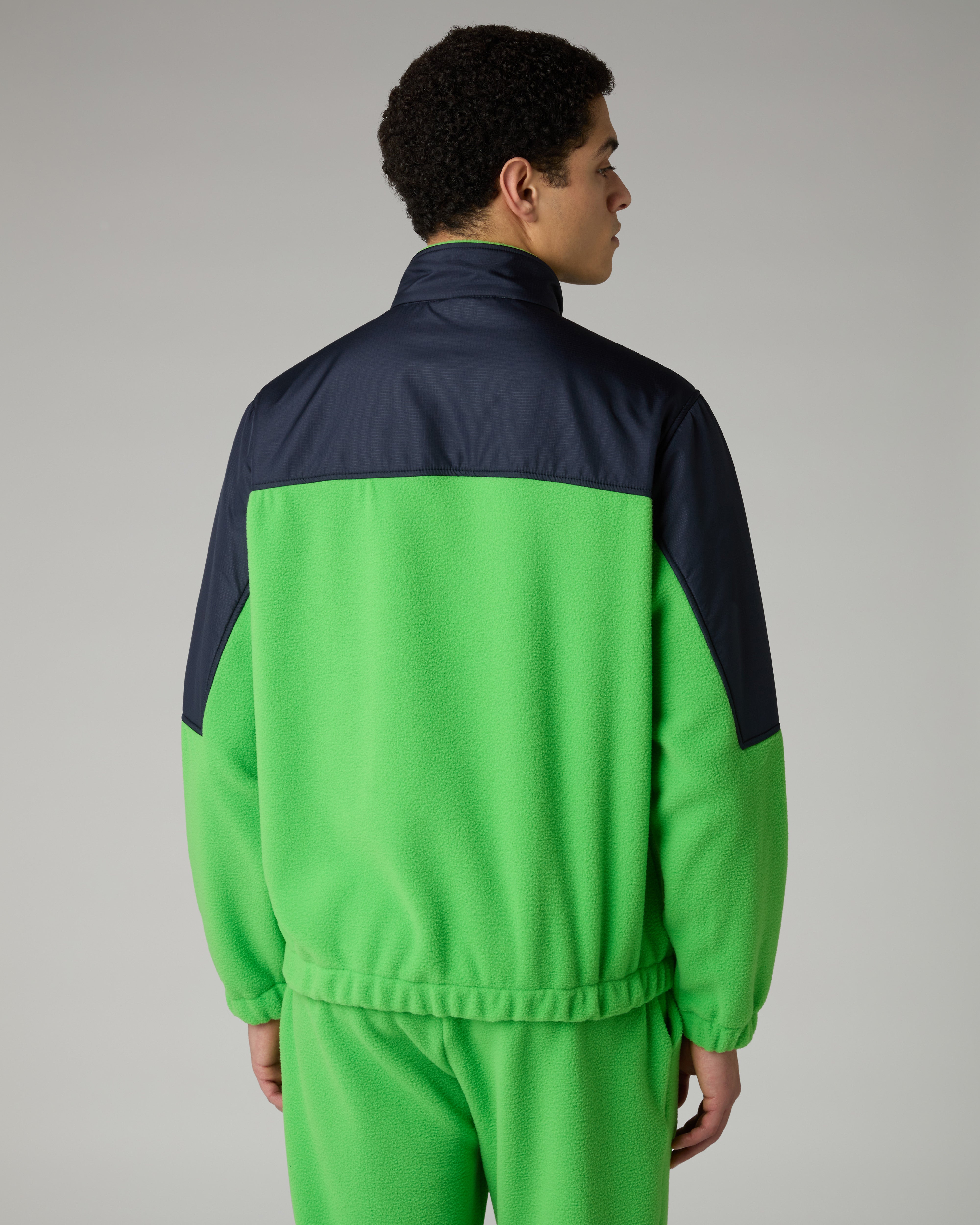 australian-color-block-track-jacket-giacca-pile-full-zip image 3