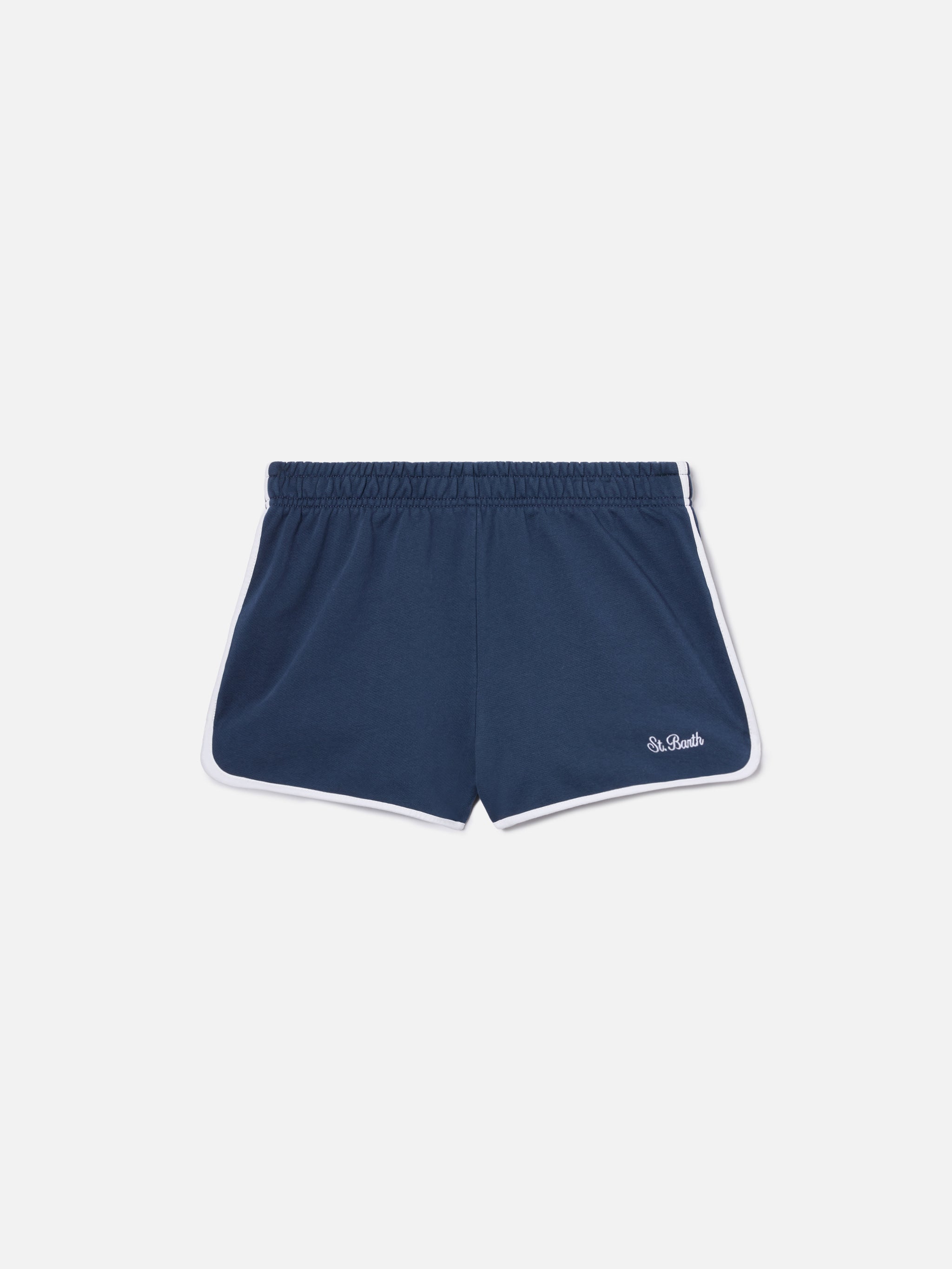 mc2-saint-barth-shorts-francine-light-in-cotone-blu-navy-con-bordi-a-contrasto image 5