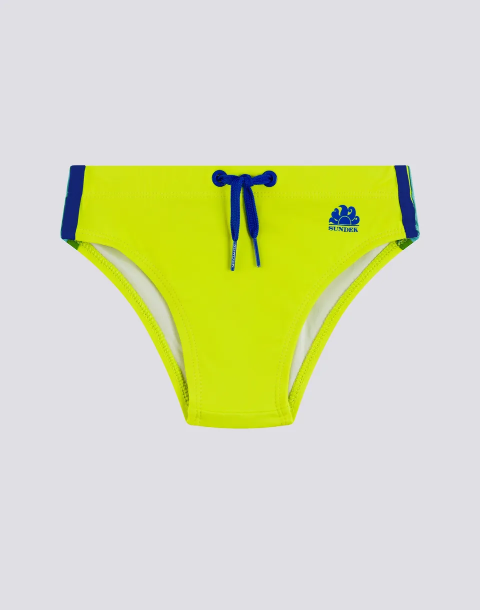 sundek-slip-mare-mini-diwalter-bambino-in-nylon-econyl image 1