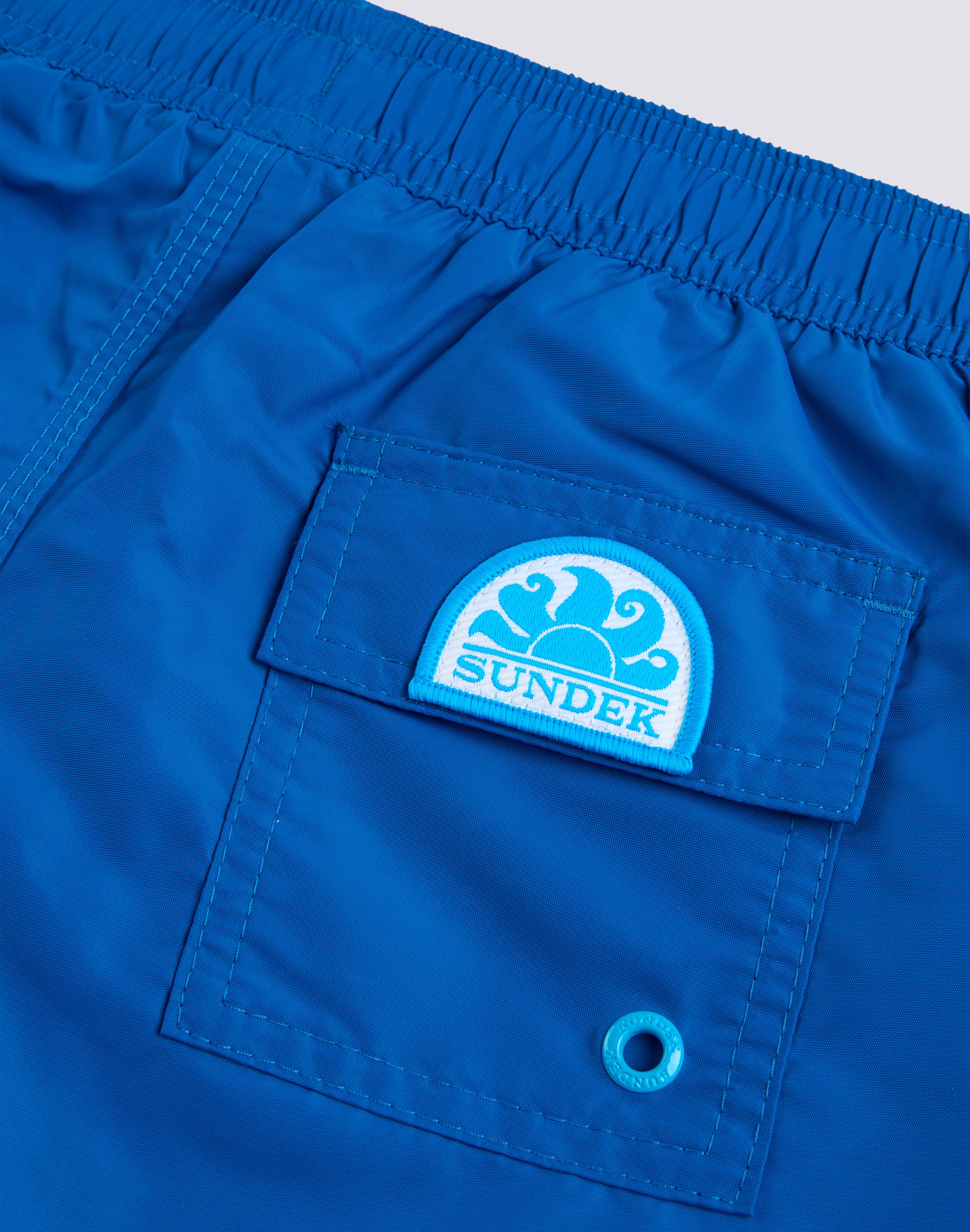 sundek-iconic-taffeta-costume-da-bagno-bambino-corto-con-piping image 3