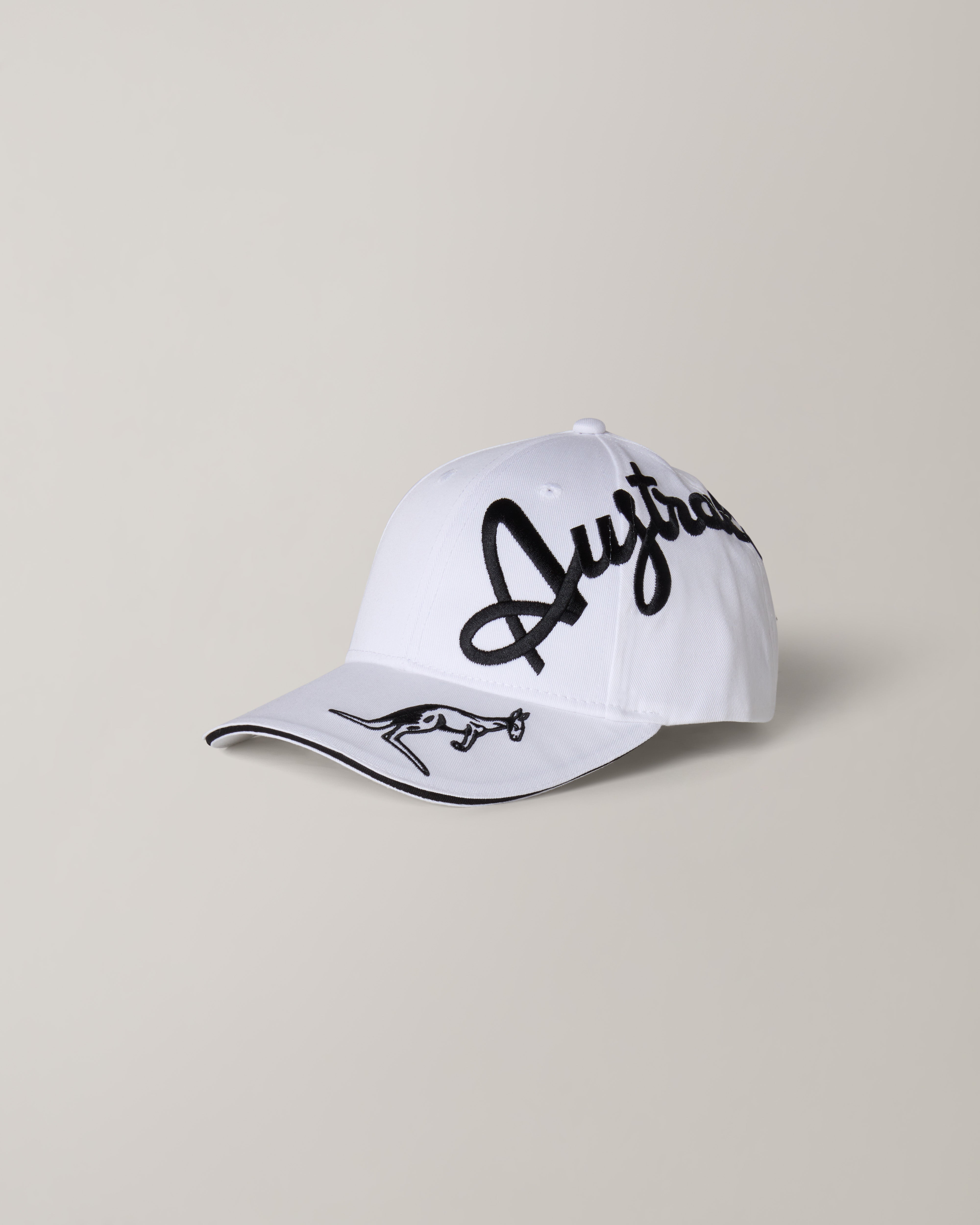 australian-crossover-cap-cotone-bianco-e-nero image 1