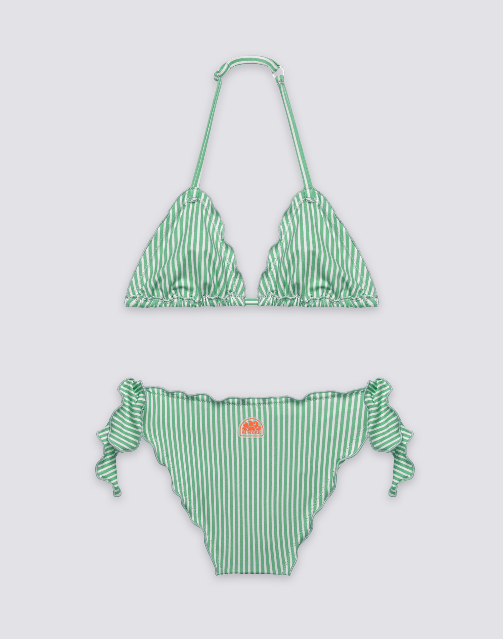 sundek-jennifer-mini-magnolia-bikini-bambina-juicy-stripes-con-ricamo-frutta image 2