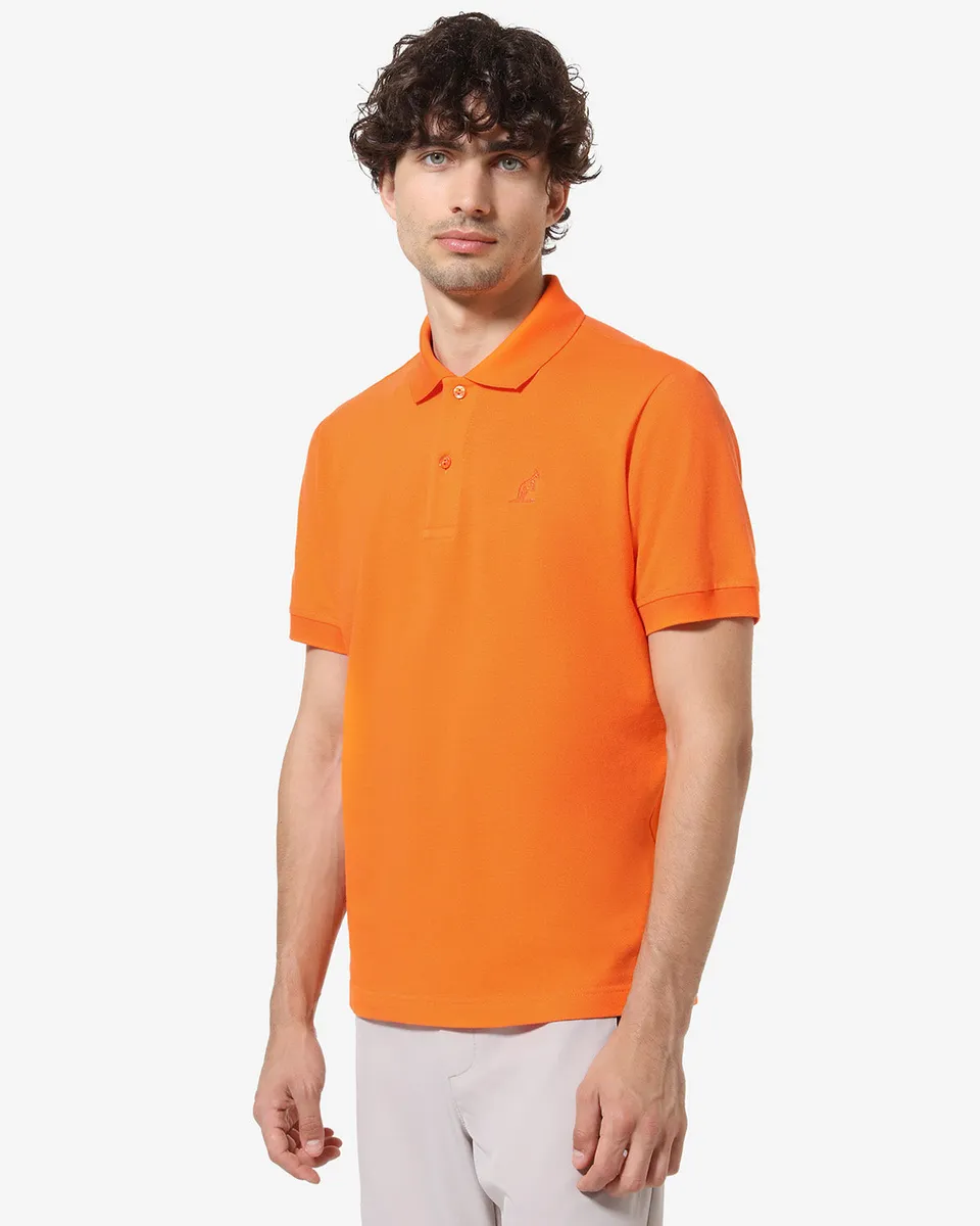 australian-east-polo-shirt-sportswear-polo-arancio-acceso-regular-fit image 1