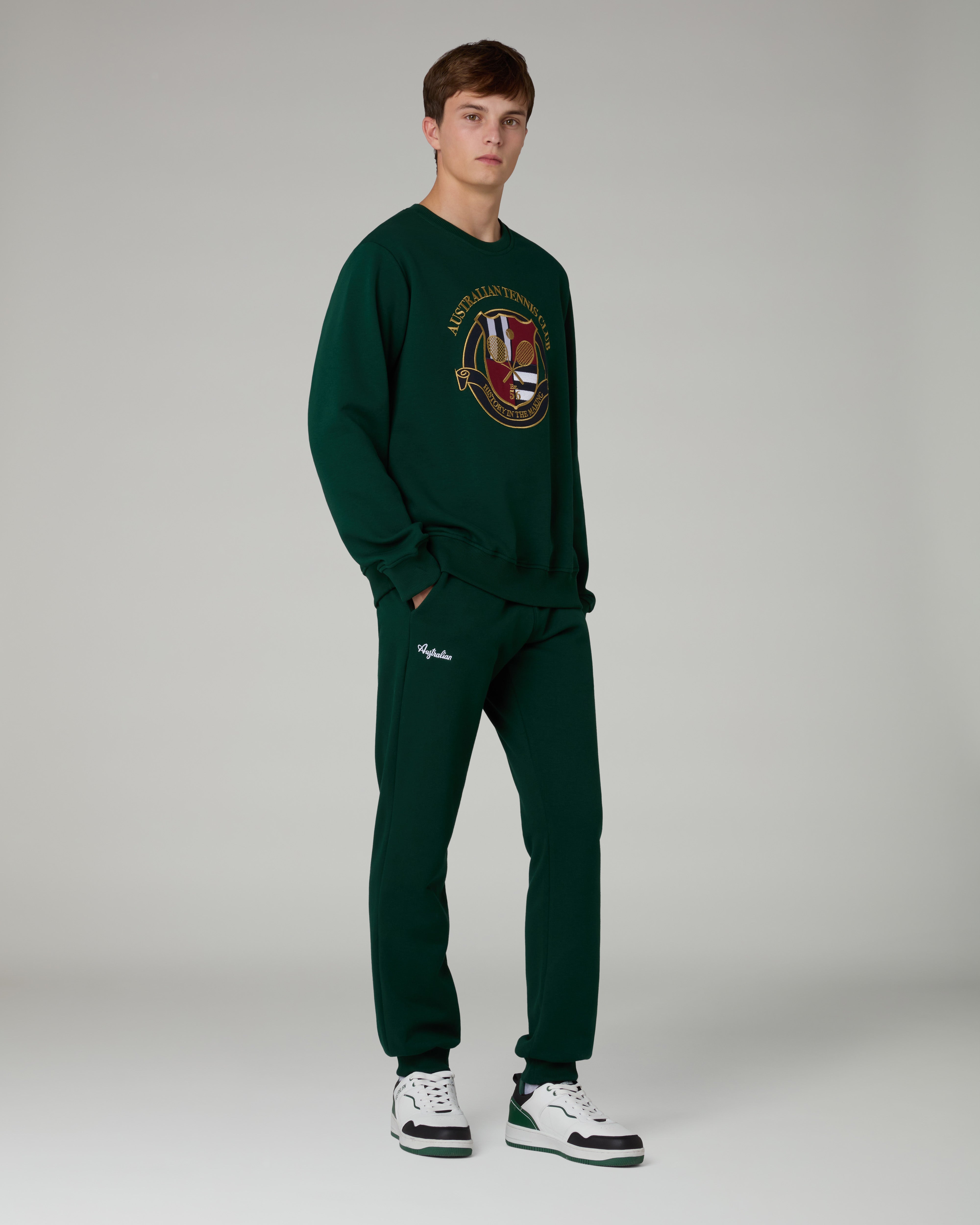 australian-tennis-club-crewneck-court-felpa-girocollo image 2
