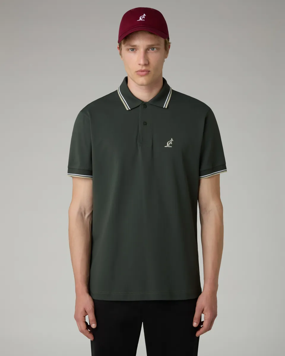 australian-2-stripes-polo-shirt-in-piquet-tecnico image 1