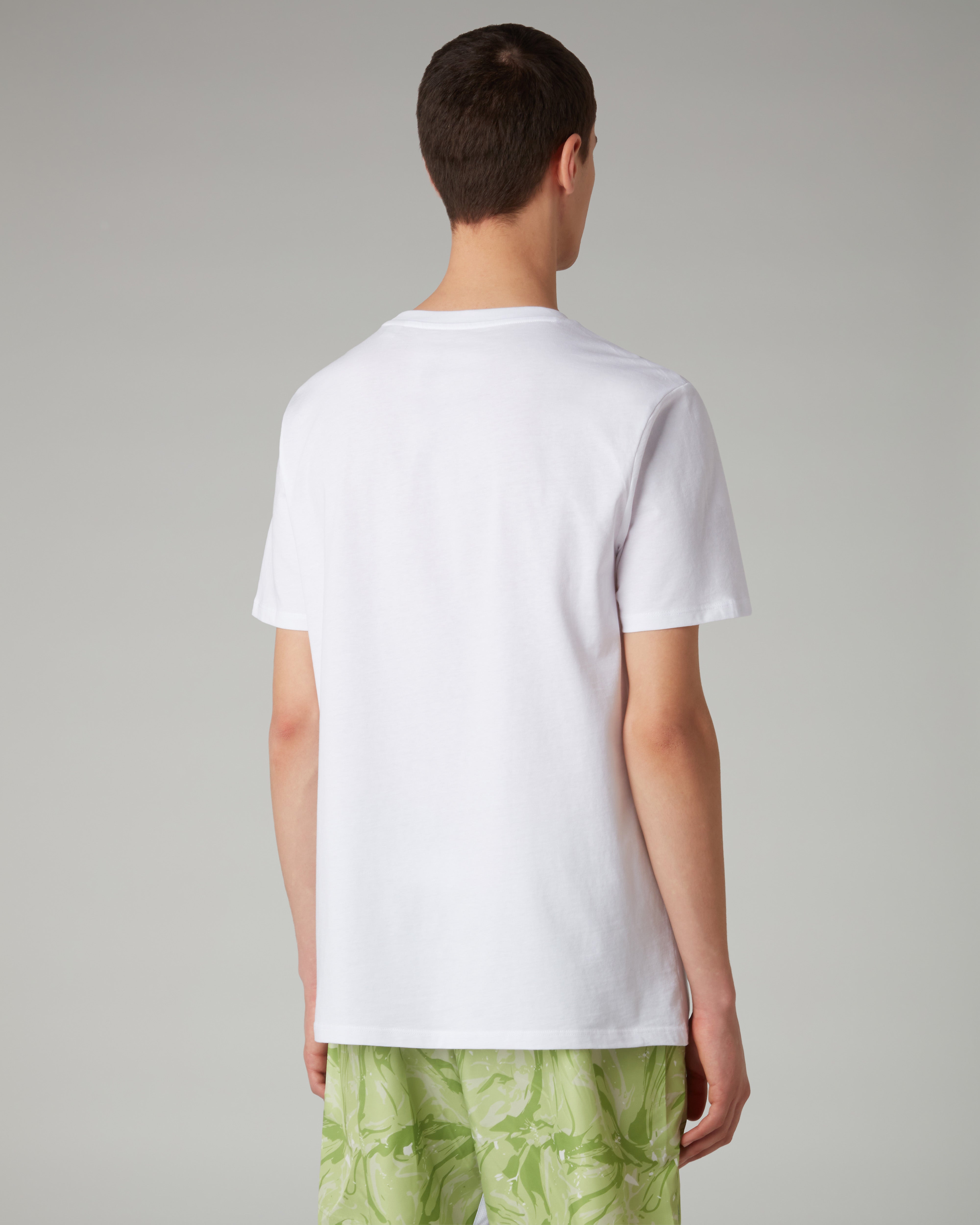 australian-logo-ripple-t-shirt-maglietta-cotone-bianca-regular image 3