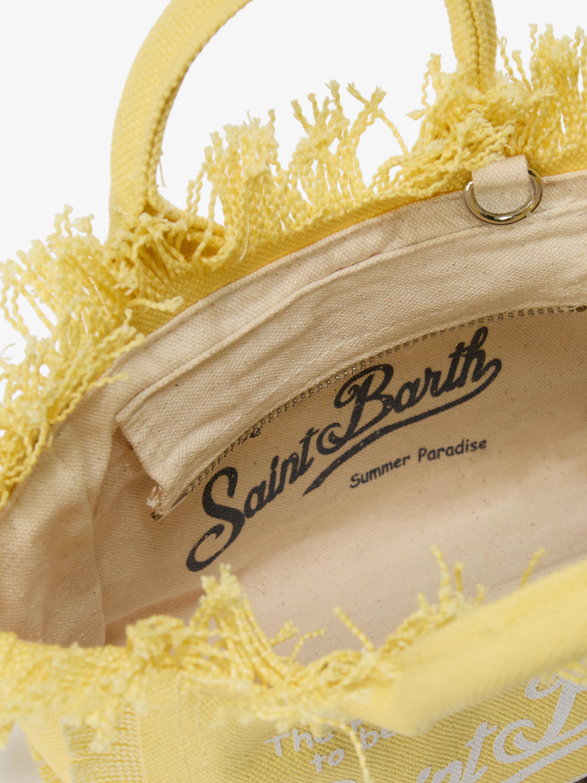 mc2-saint-barth-vanity-mini-borsa-in-canvas-giallo-chiaro-con-frange image 3