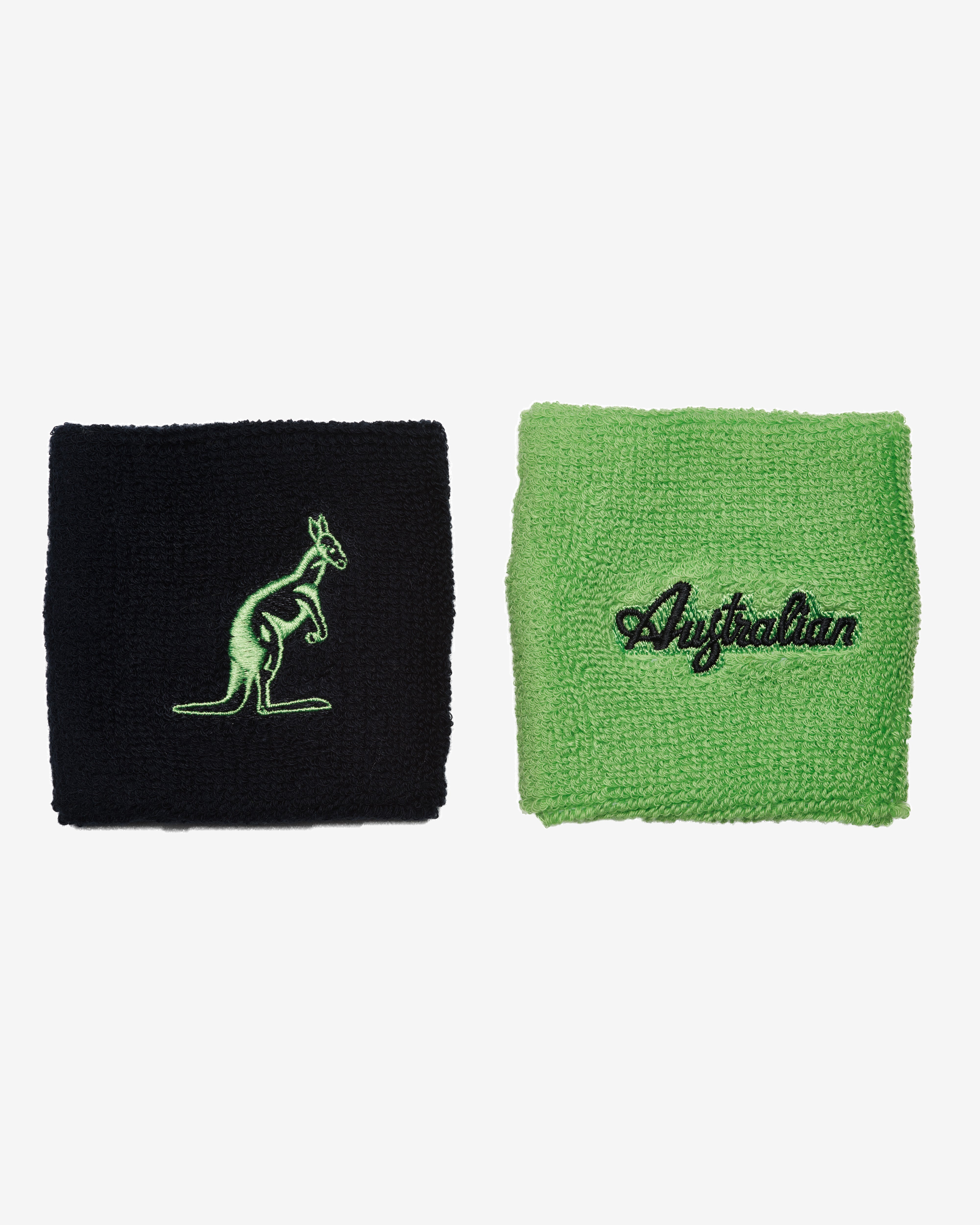 australian-double-cotton-wristband-polsino-spugna-blu-verde-mela image 1