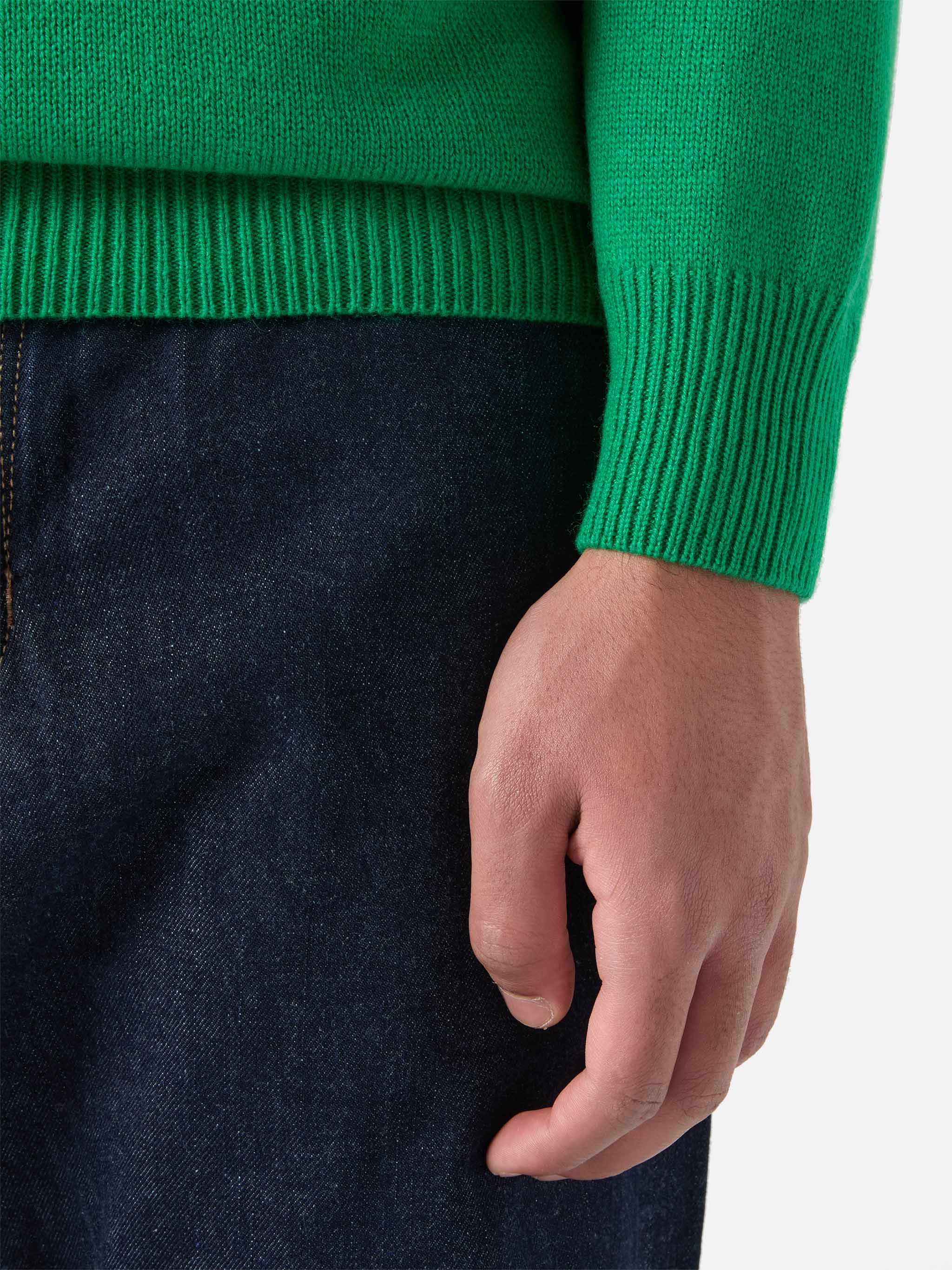 mc2-saint-barth-maglione-heron-girocollo-in-misto-cashmere-verde-con-jacquard-he image 4