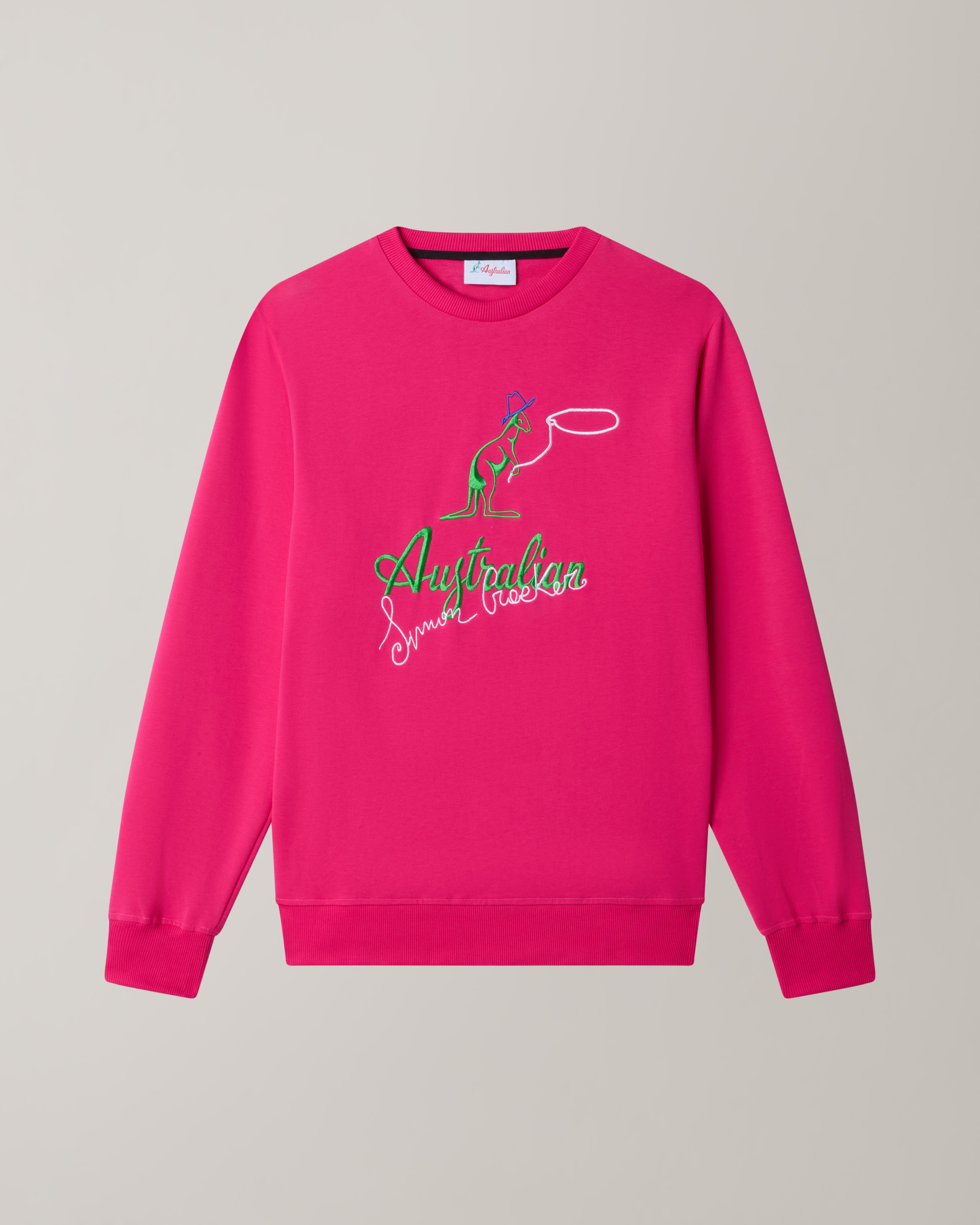 australian-cow-kangoo-crewneck-simon-cracker-x-australian-felpa-girocollo image 4