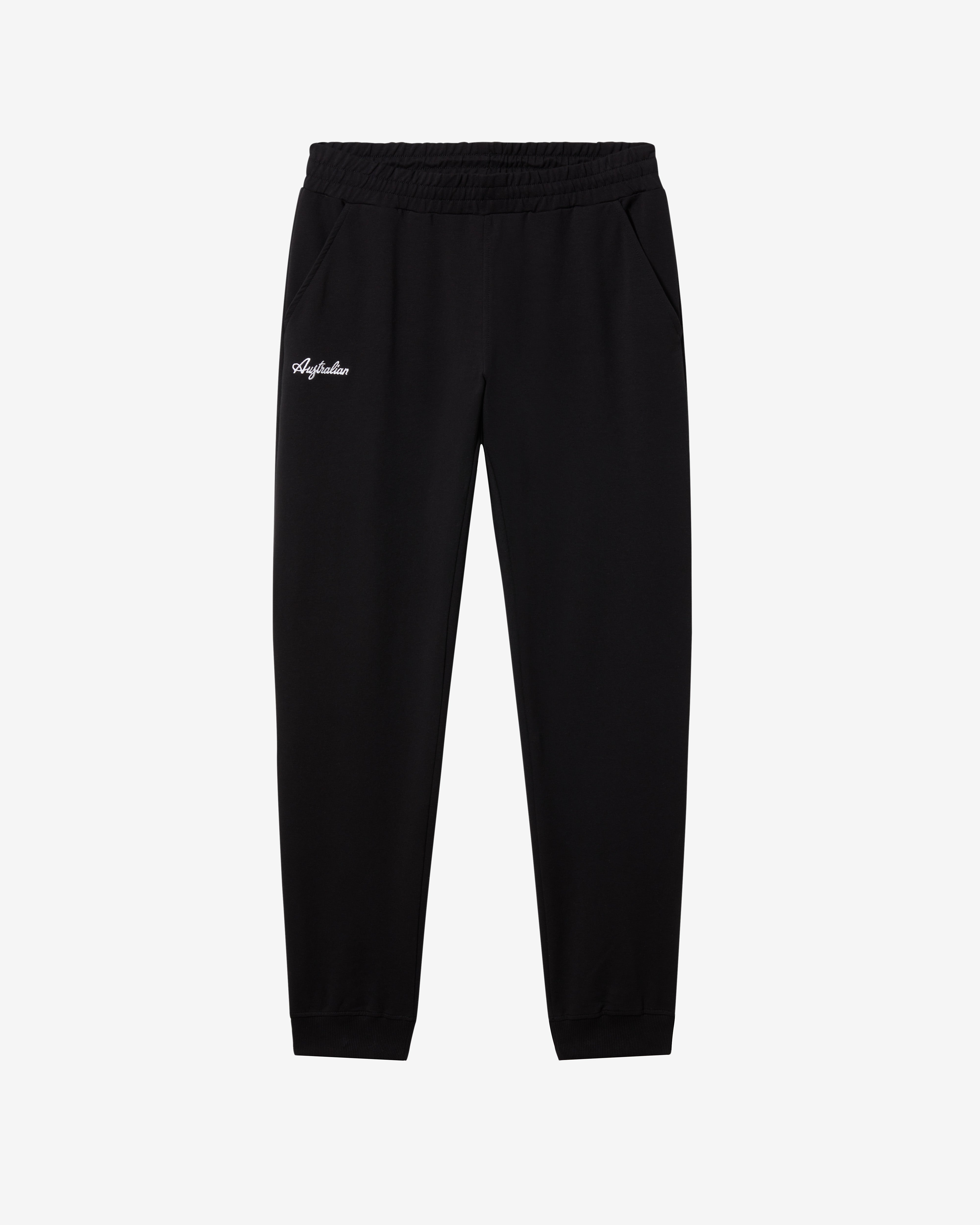 australian-essential-camomaps-track-pant-nero-in-felpa-elasticizzata image 1