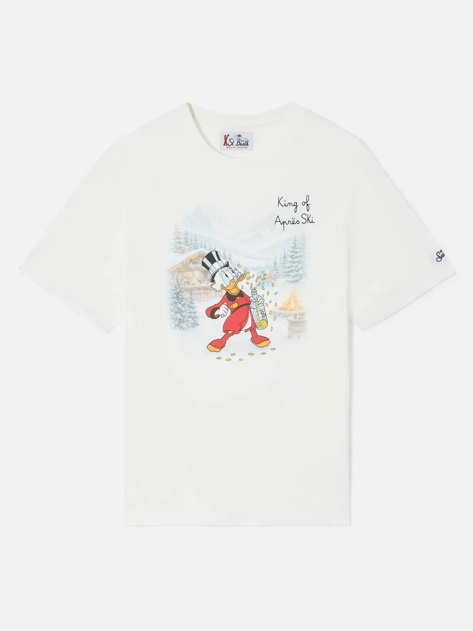 mc2-saint-barth-t-shirt-arnott-warm-bianca-paperon-de-paperoni-king-of-apr-s-ski image 1