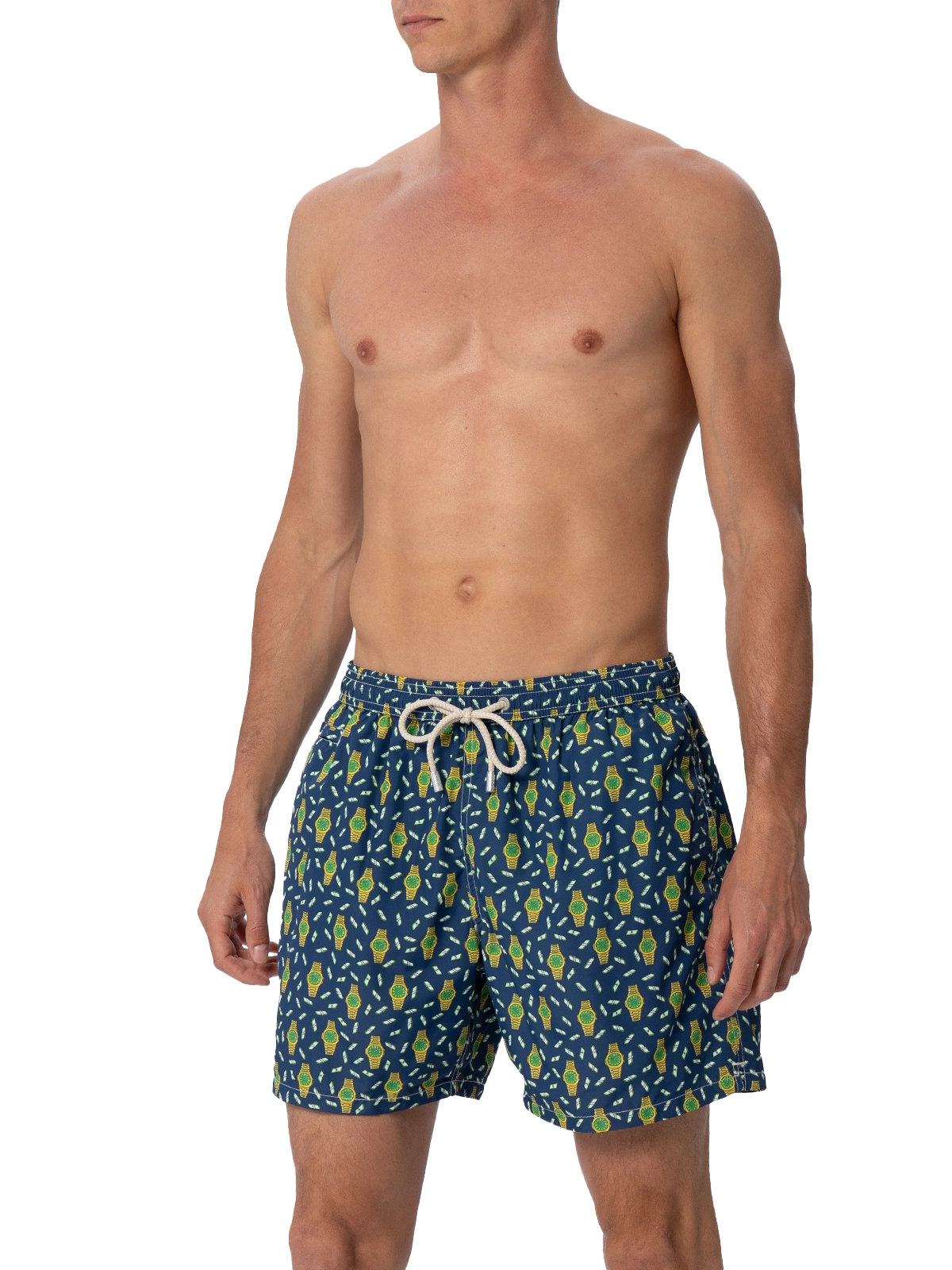 mc2-saint-barth-lighting-micro-costume-uomo-blu-con-stampa-orologi image 4