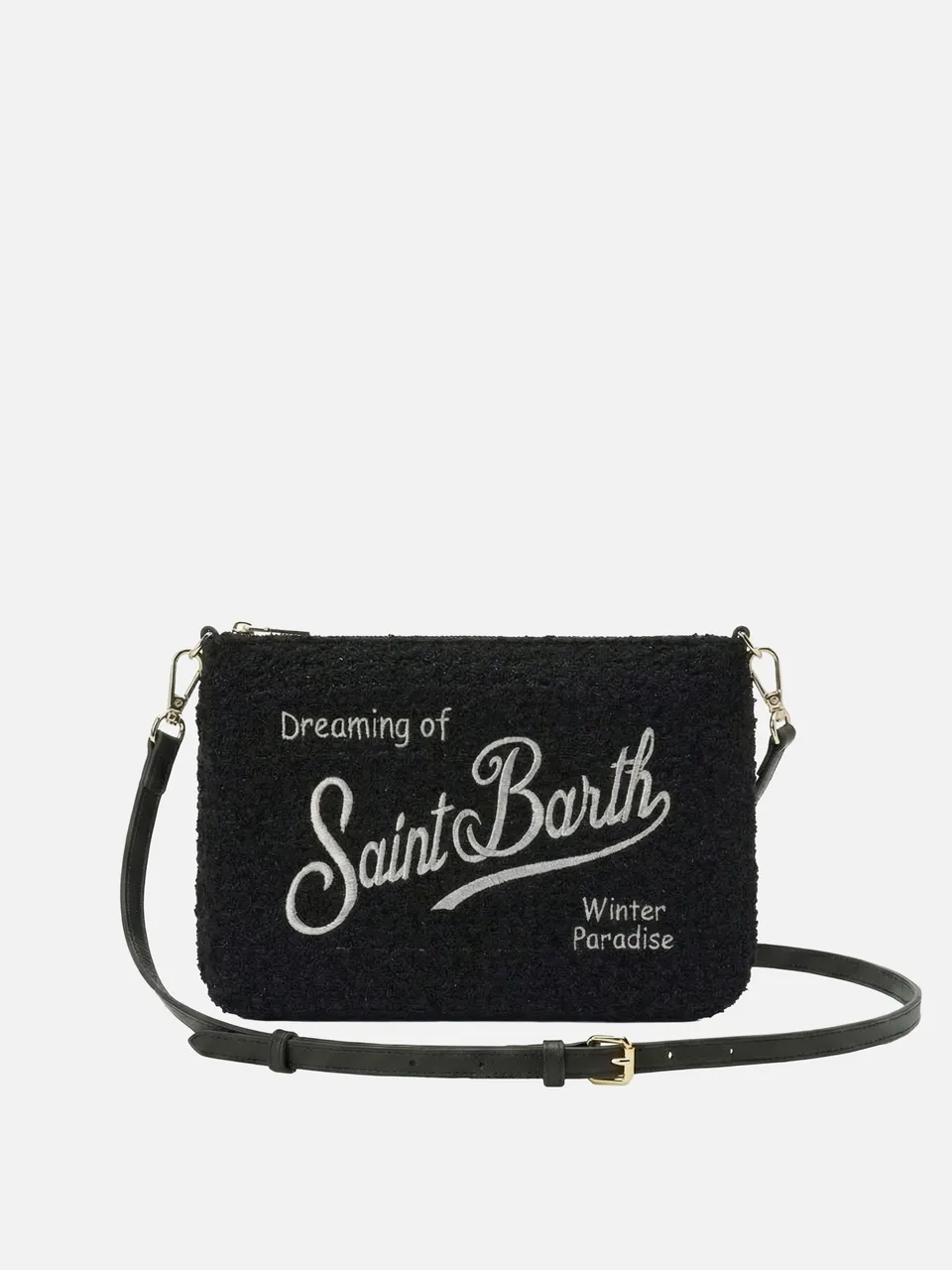 mc2-saint-barth-borsa-crossbody-parisienne-tweed-nera image 1