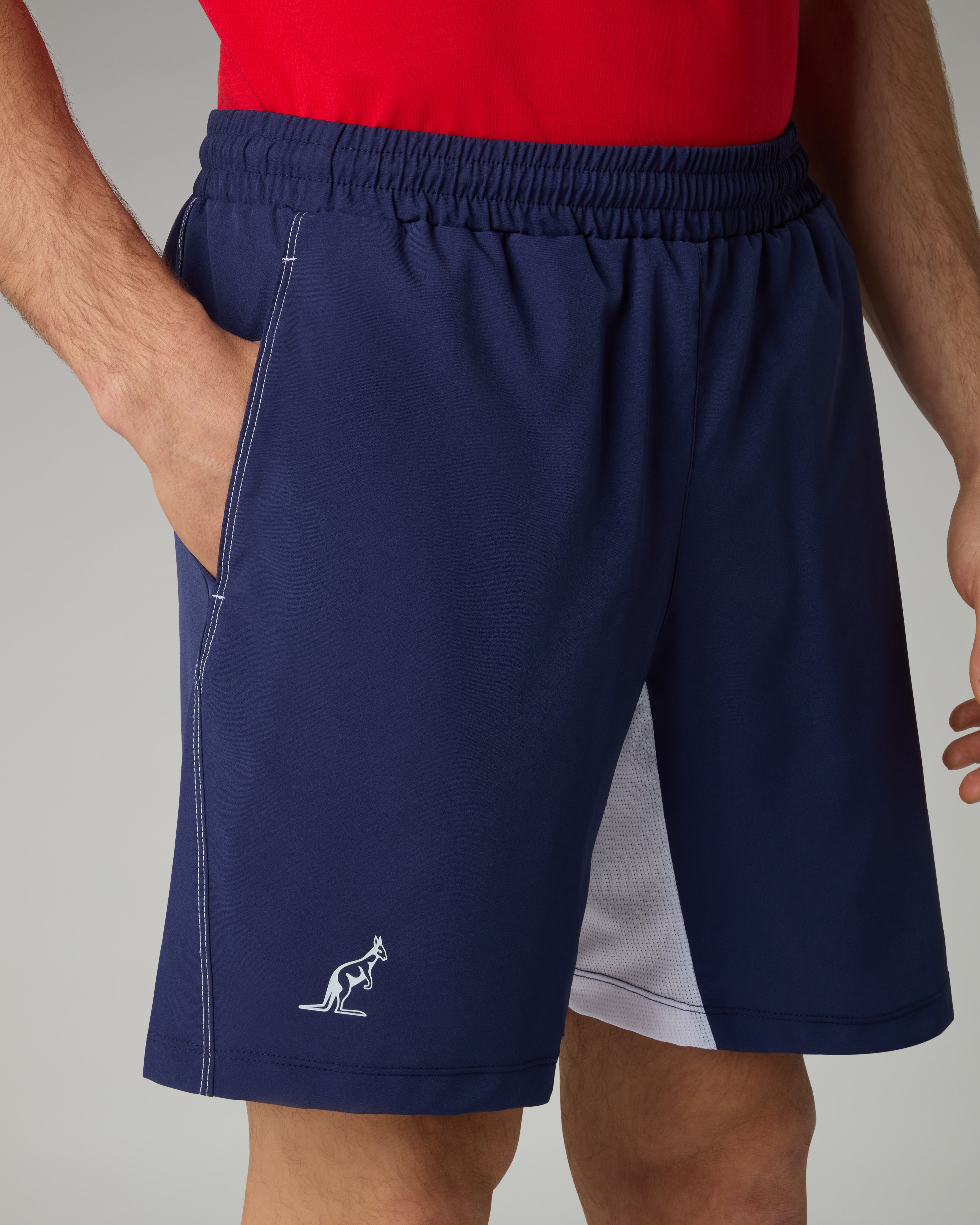 australian-ultra-short-short-tennis-bi-elastico-blu-cosmo image 4