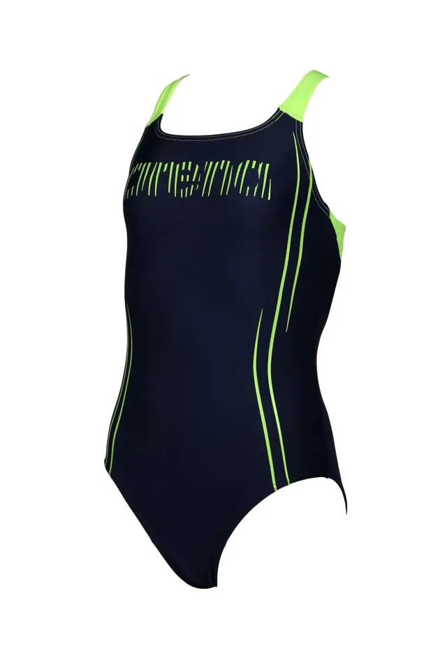arena-swim-pro-back-graphic-costume-intero-bambina-e-ragazza image 1
