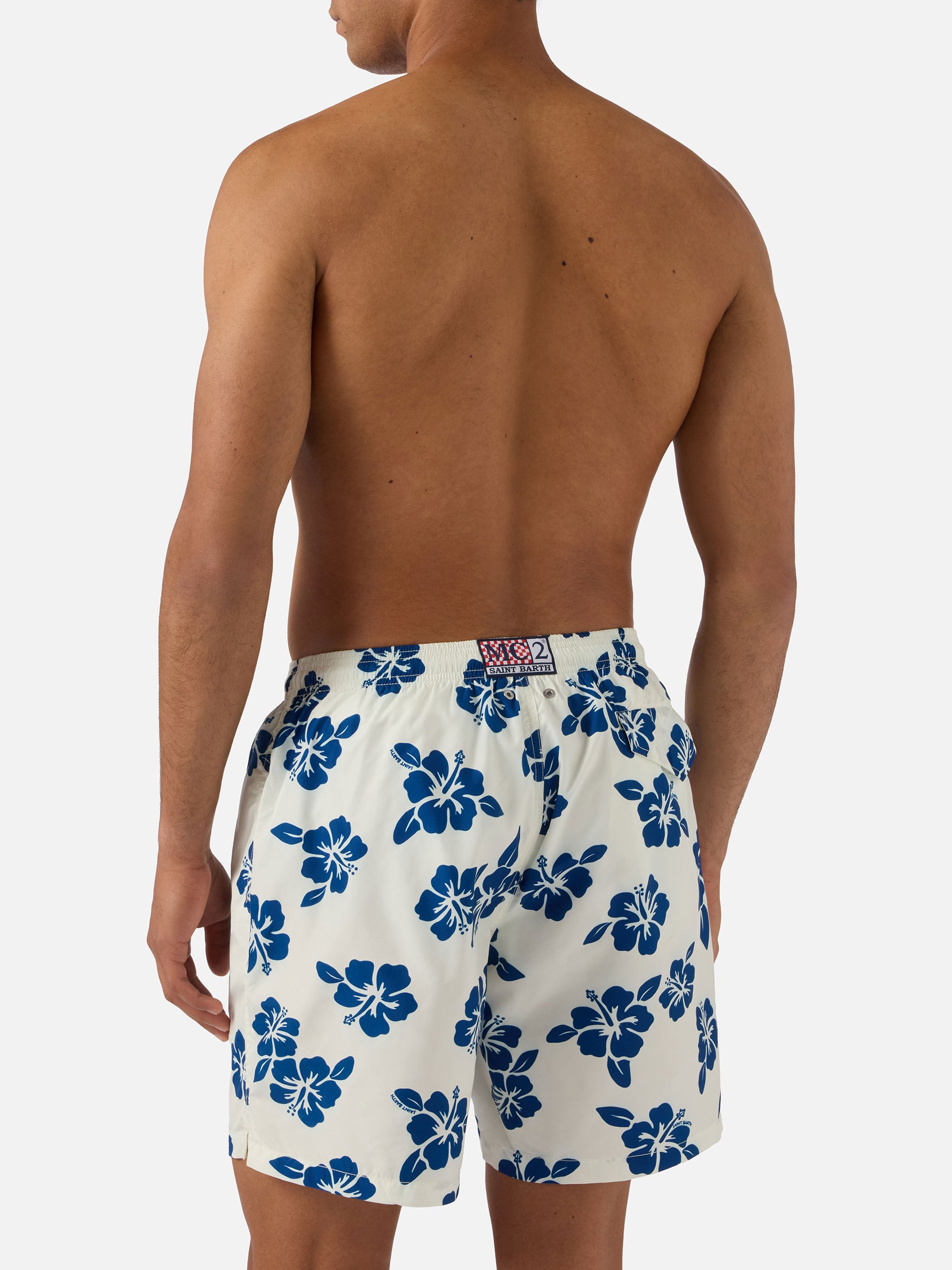 mc2-saint-barth-lighting-costume-mare-bianco-stampa-hibiscus-blu image 5
