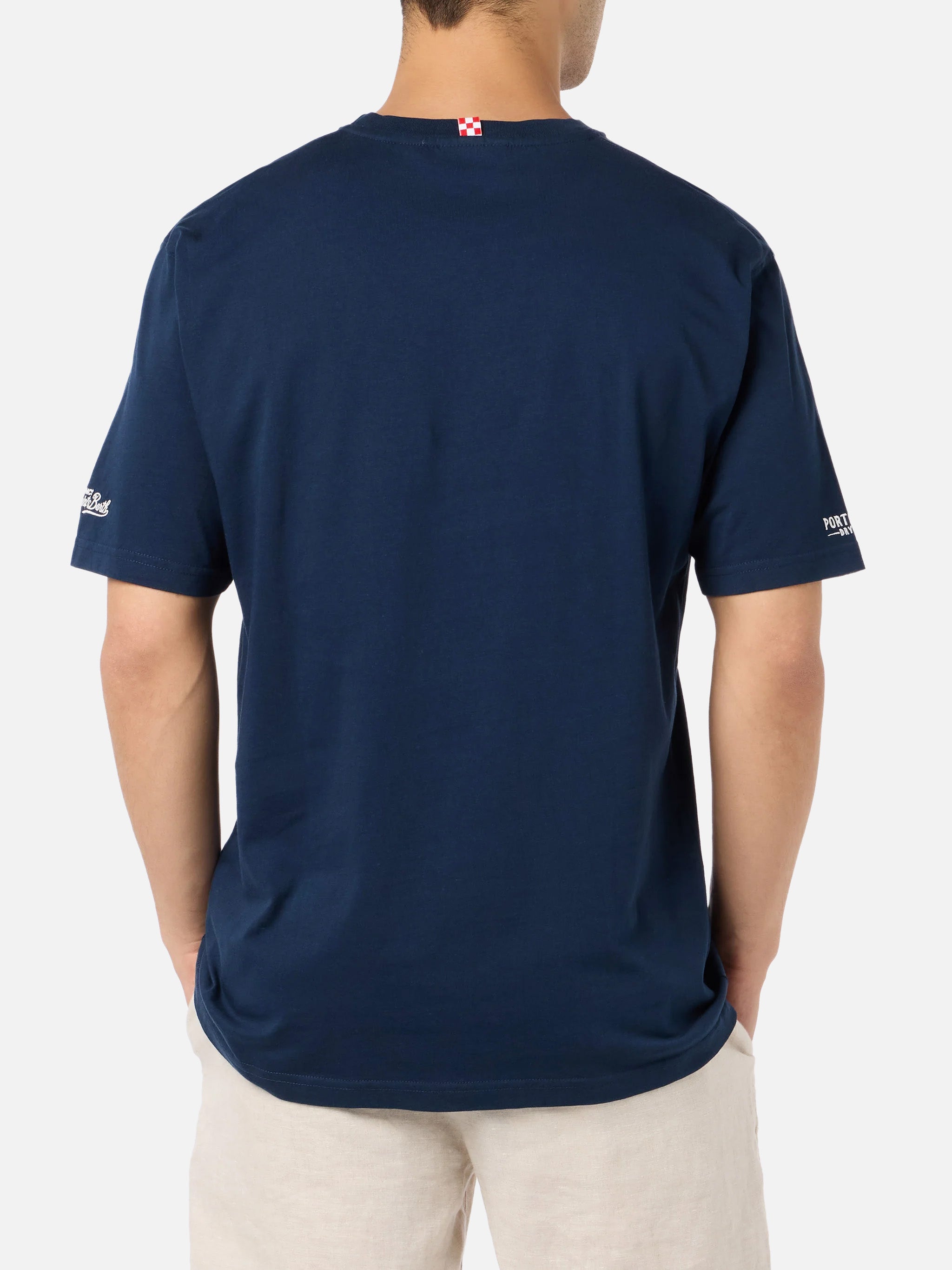 mc2-saint-barth-ecstasea-t-shirt-uomo-portofino-bay-martini-blu-special-edition image 4