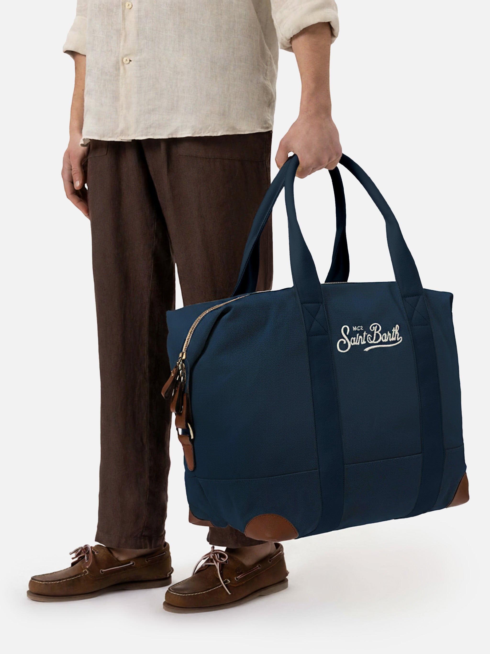 mc2-saint-barth-travel-duffel-bag-borsone-viaggio-blu-navy image 3