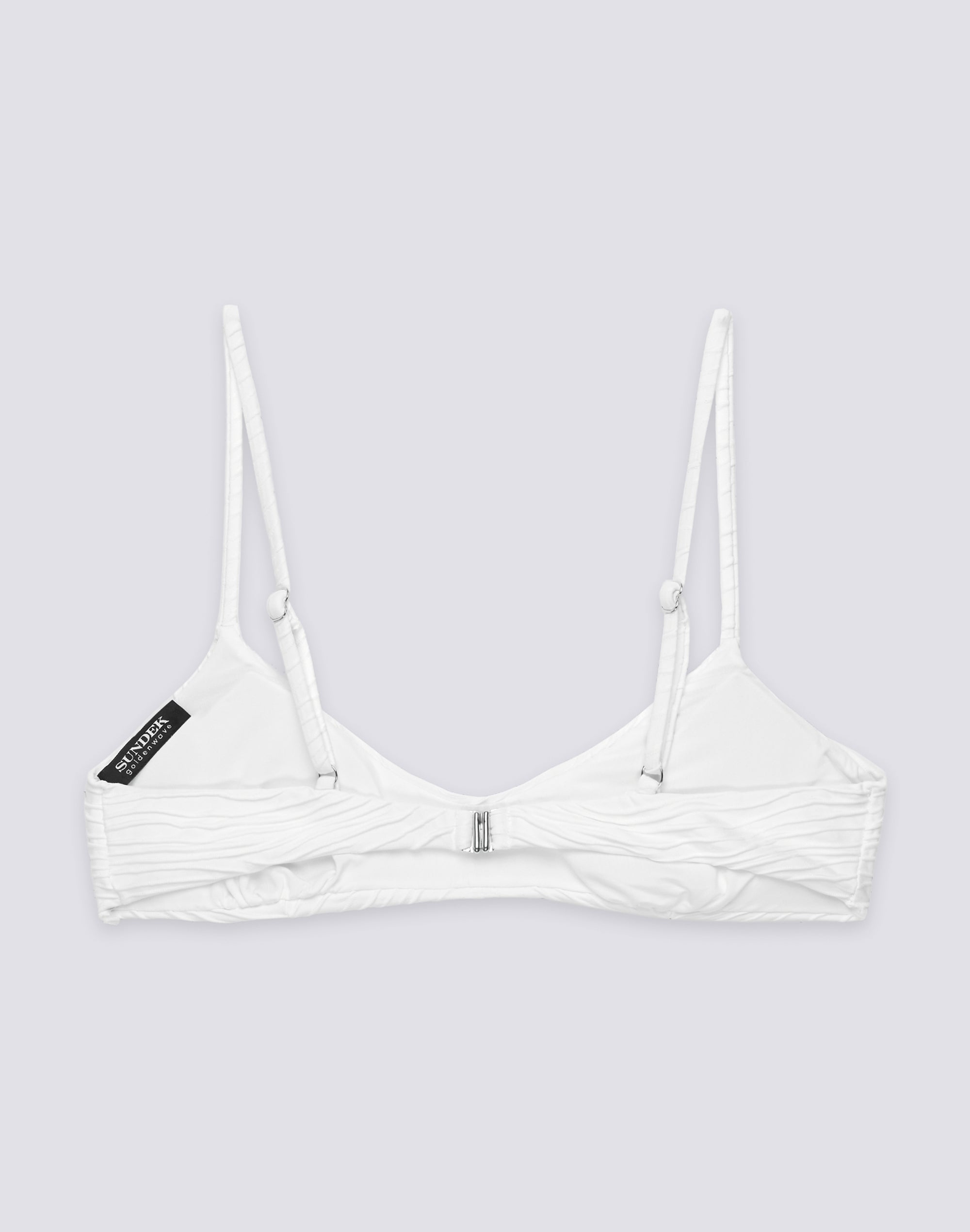 sundek-elodie-bikini-top-bralette-jacquard-effetto-wave-donna image 2