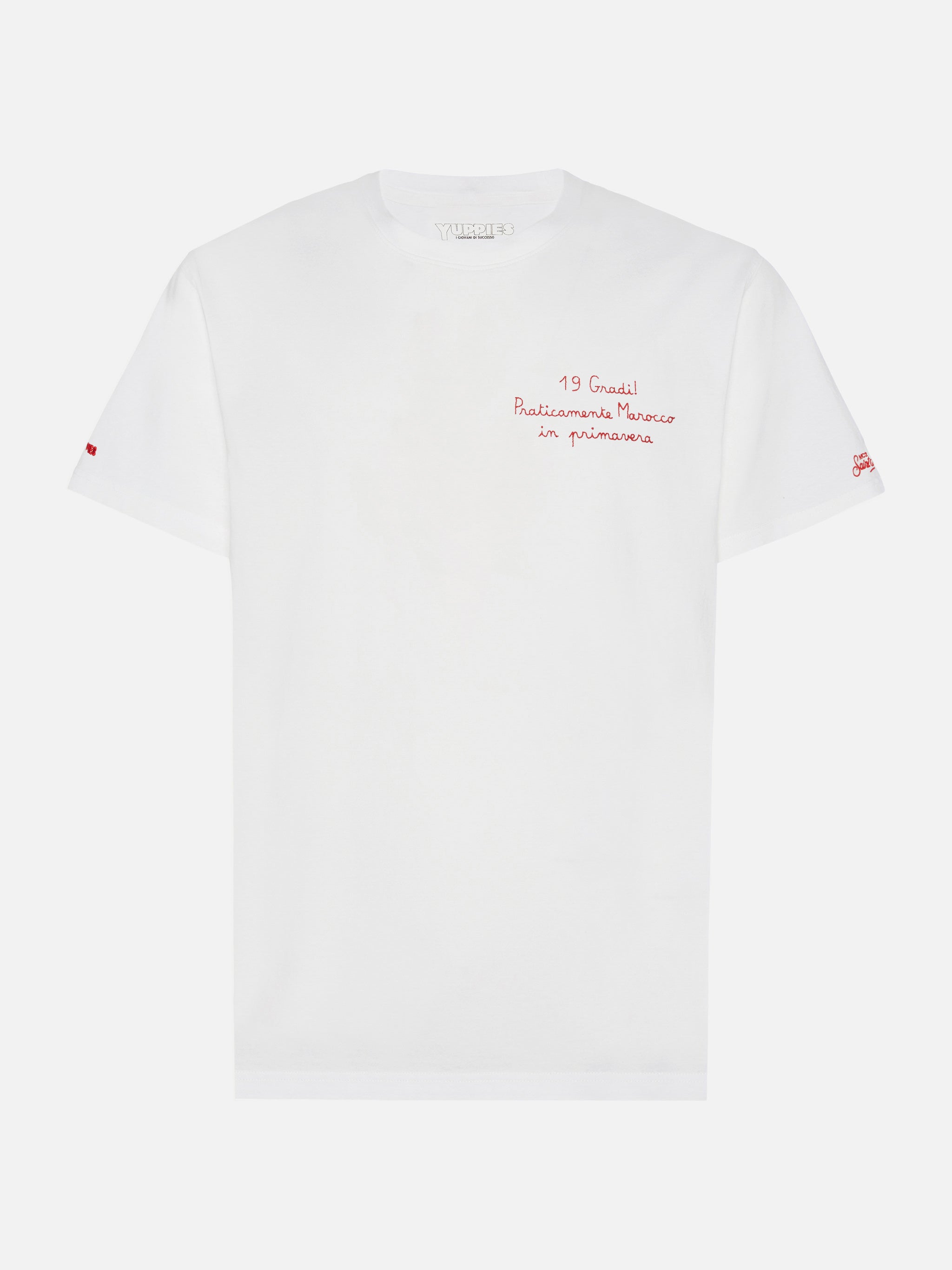 mc2-saint-barth-arnott-t-shirt-uomo-cotone-bianco-yuppies-edizione-speciale image 5