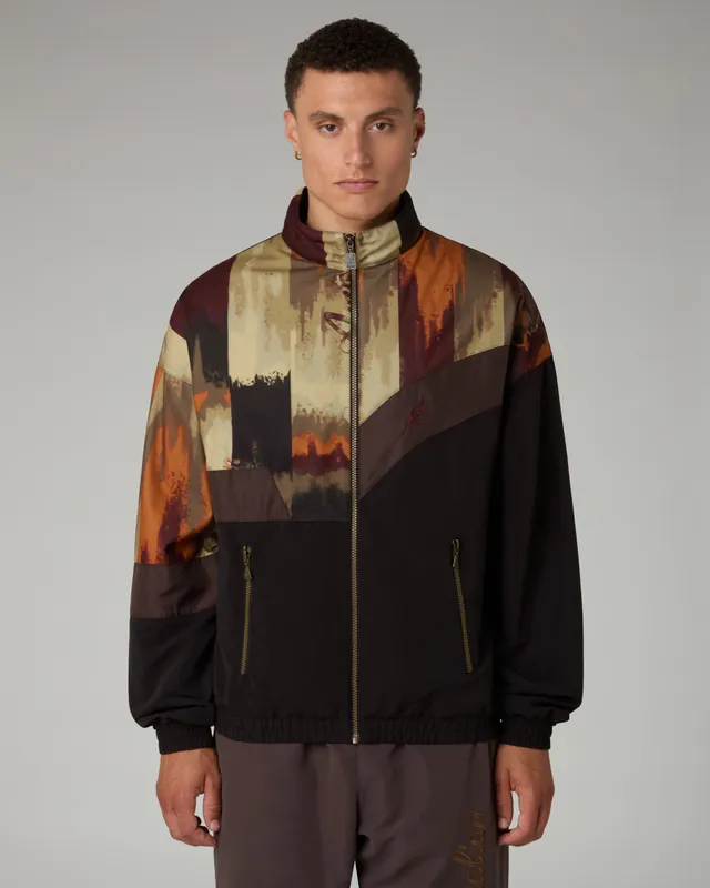 australian-bujad-panel-track-jacket-giacca-uomo-nero-old-style-1991-made-in-ital image 1