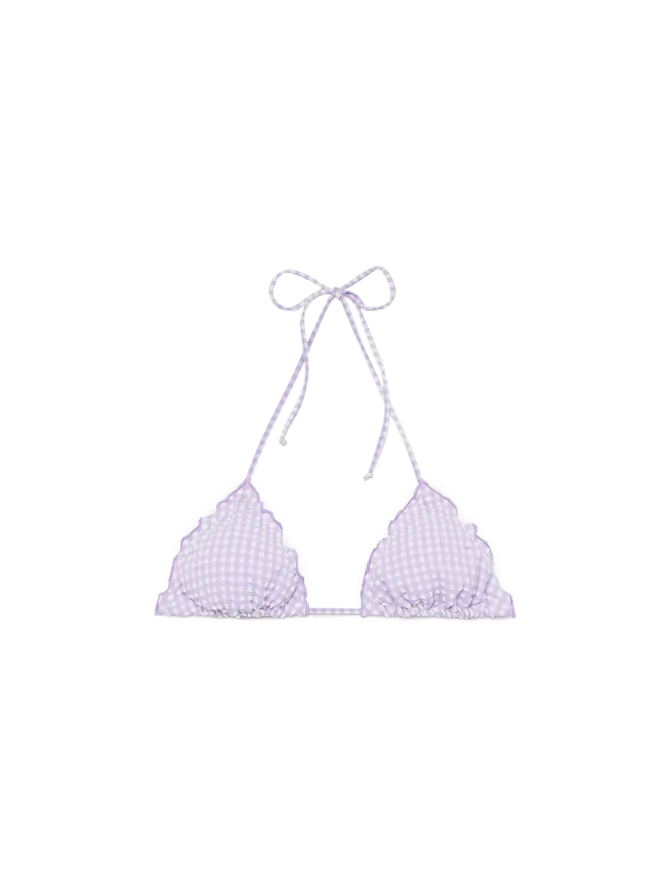 mc2-saint-barth-sagittarius-top-triangolo-seersucker-stampa-gingham-lilla image 1