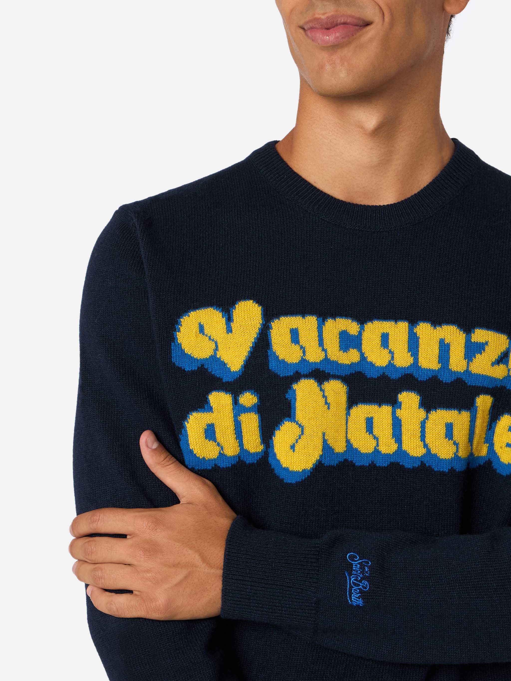 mc2-saint-barth-heron-maglione-girocollo-uomo-vacanze-di-natale-special-edition- image 2