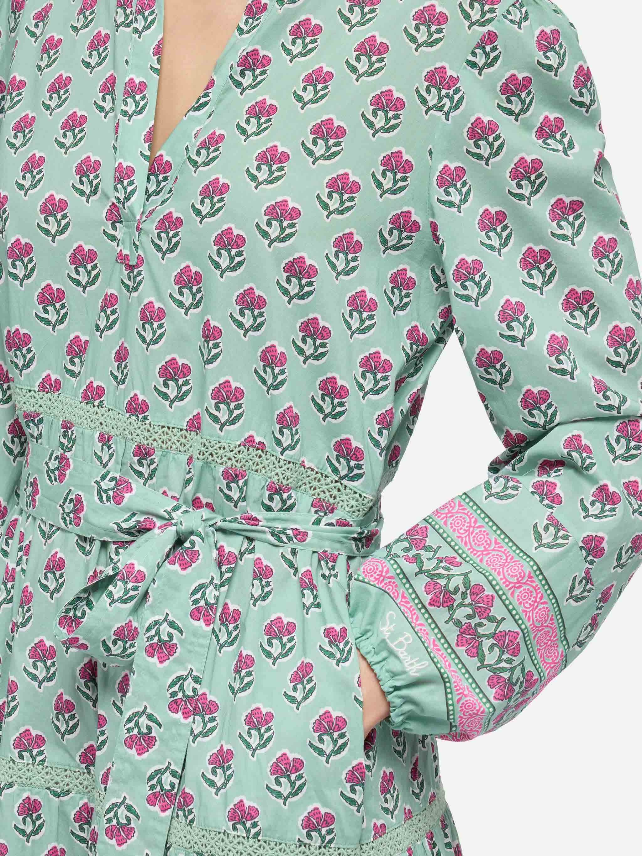 mc2-saint-barth-leyde-abito-maxi-donna-cotone-voile-stampa-floreale image 2