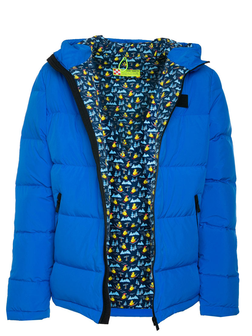 mc2-saint-barth-piumino-uomo-bluette-cappuccio-stampa-anatre-ducky image 4