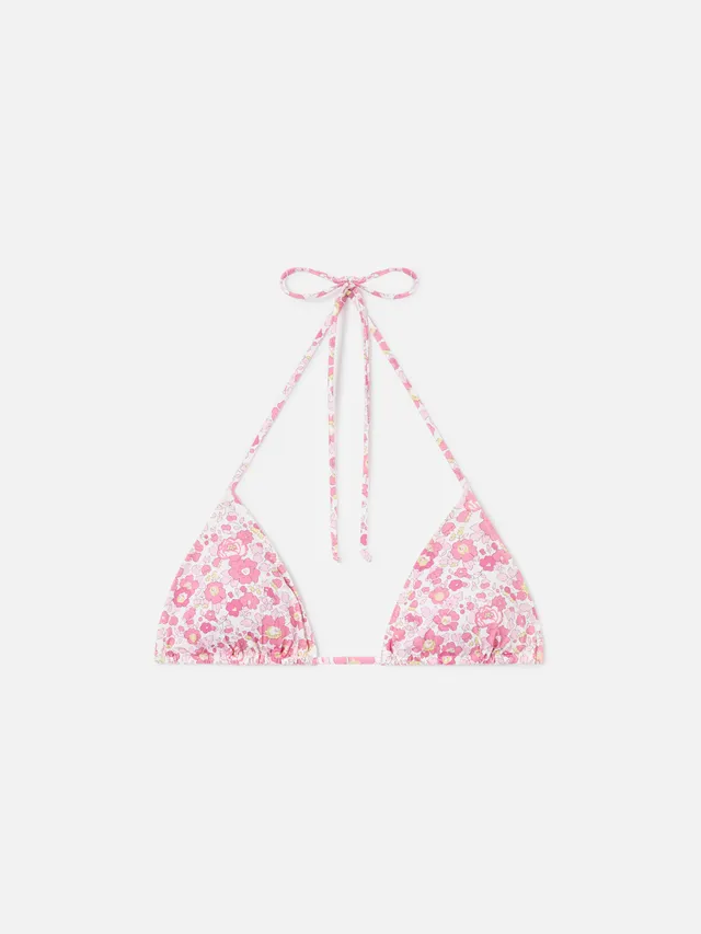 mc2-saint-barth-leah-top-triangolo-donna-betsy-in-tessuto-liberty-rosa image 1