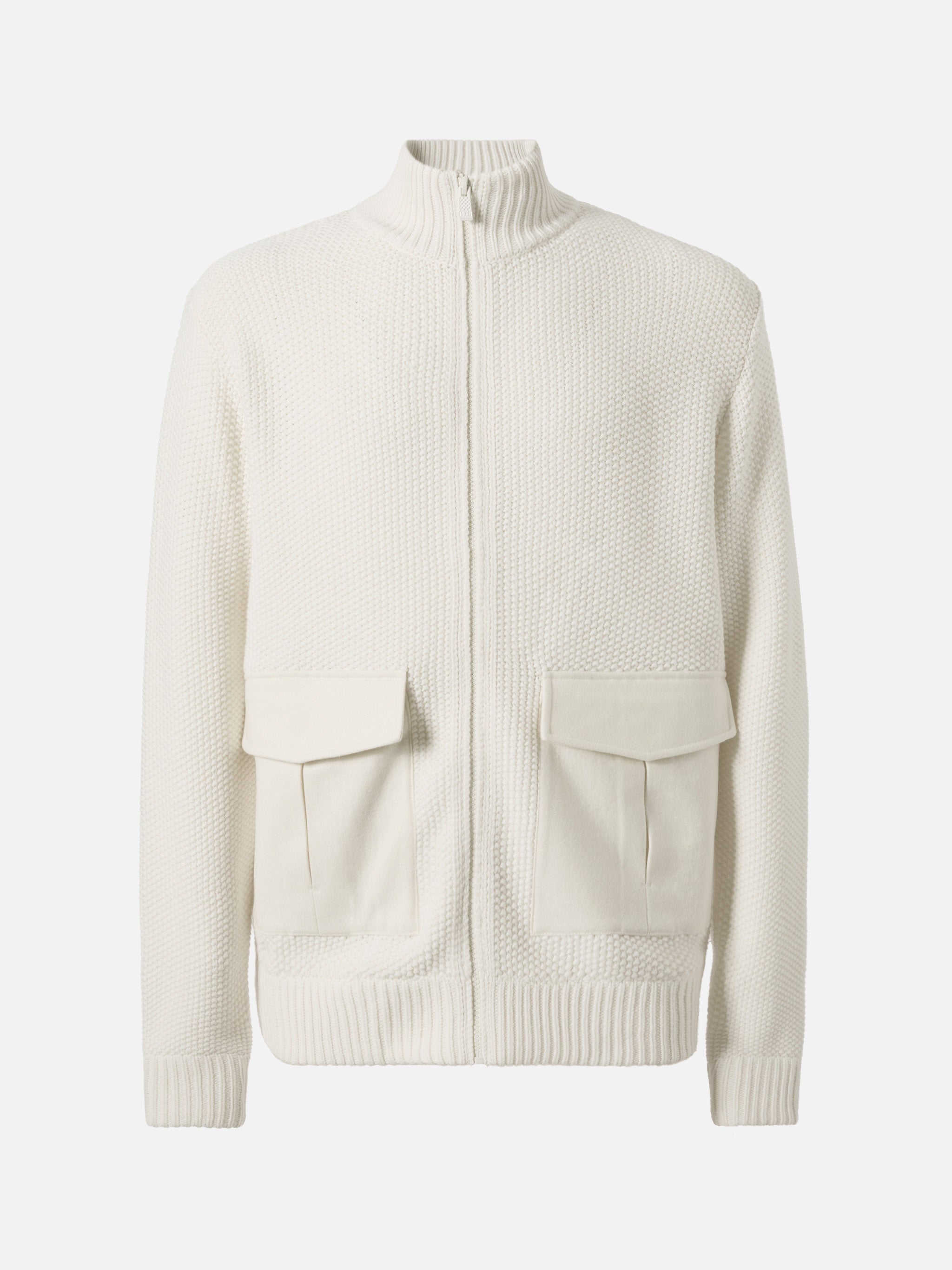 mc2-saint-barth-bomber-anermatt-uomo-bianco-in-maglia-di-lana-e-cashmere-con-tas image 5