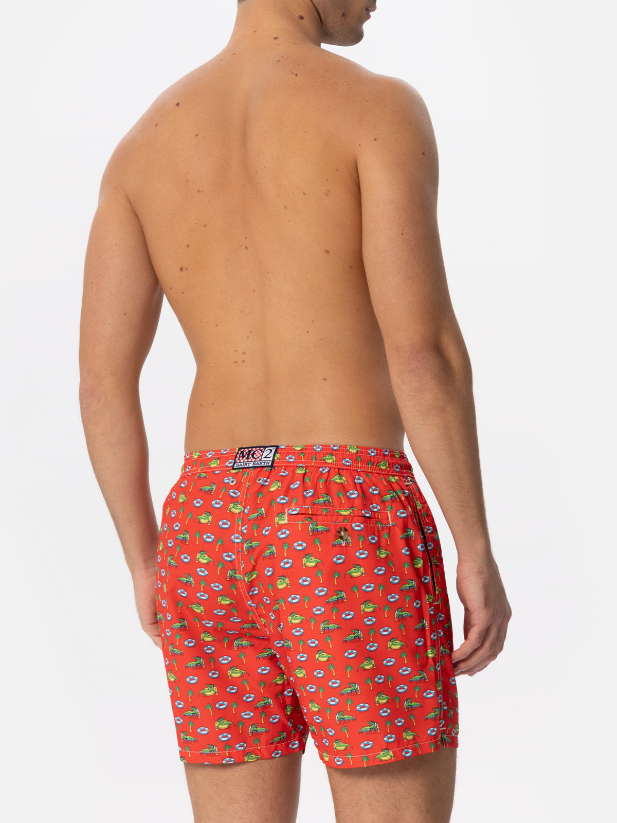 mc2-saint-barth-lighting-micro-costume-mare-uomo-coccodrilli-rosso image 5