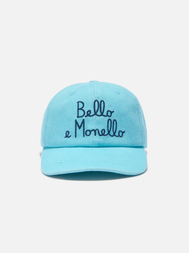 mc2-saint-barth-cappellino-davis-con-visiera-in-cotone-azzurro-con-ricamo-bello- image 1