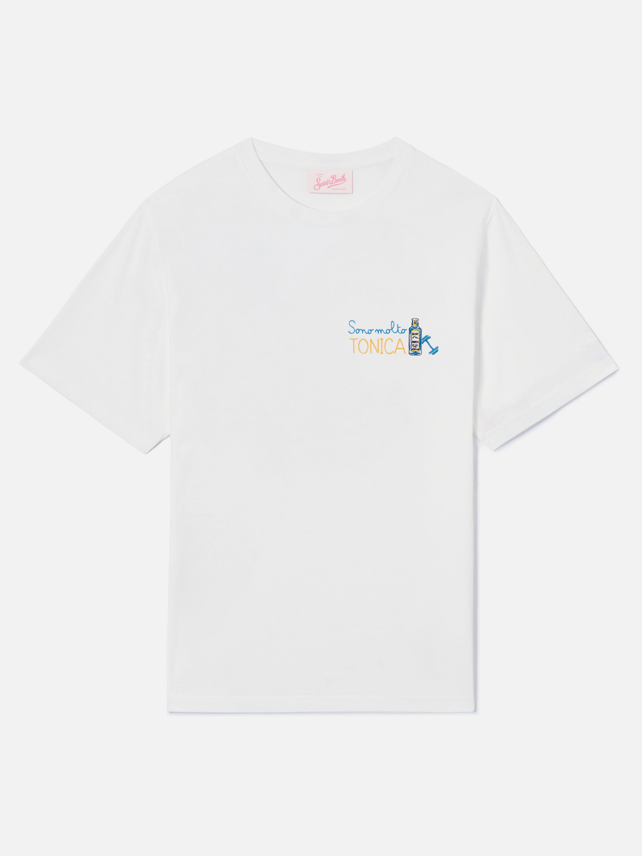 mc2-saint-barth-emilie-t-shirt-donna-bianca-ricamo-sono-molto-tonica image 4