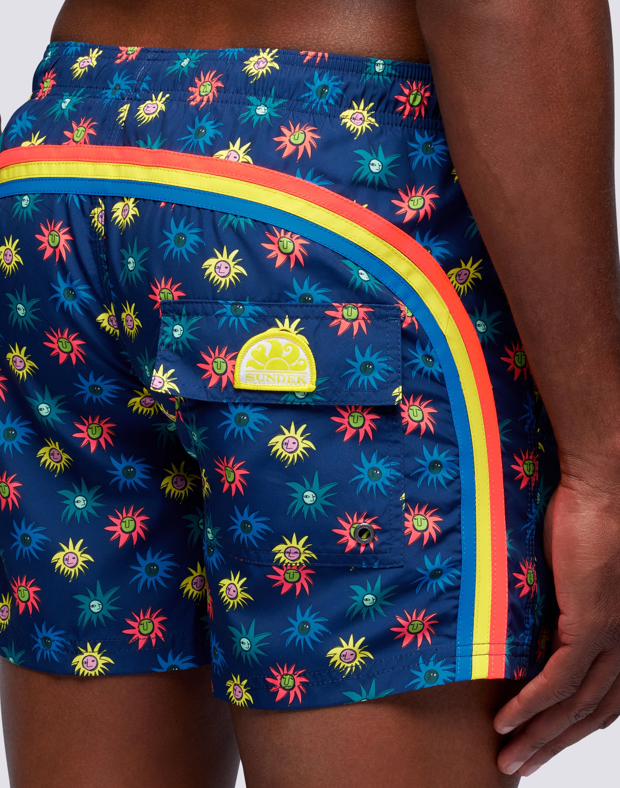sundek-costume-boxer-mare-uomo-microstampa-lion-sun-repreve image 3