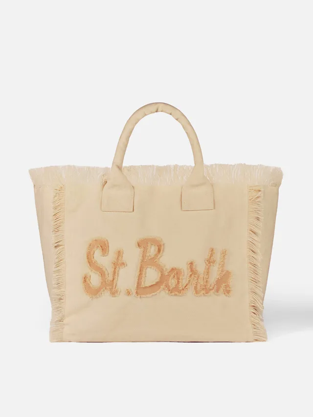 mc2-saint-barth-vanity-borsa-a-spalla-in-canvas-di-cotone-beige-con-patch-logo image 1