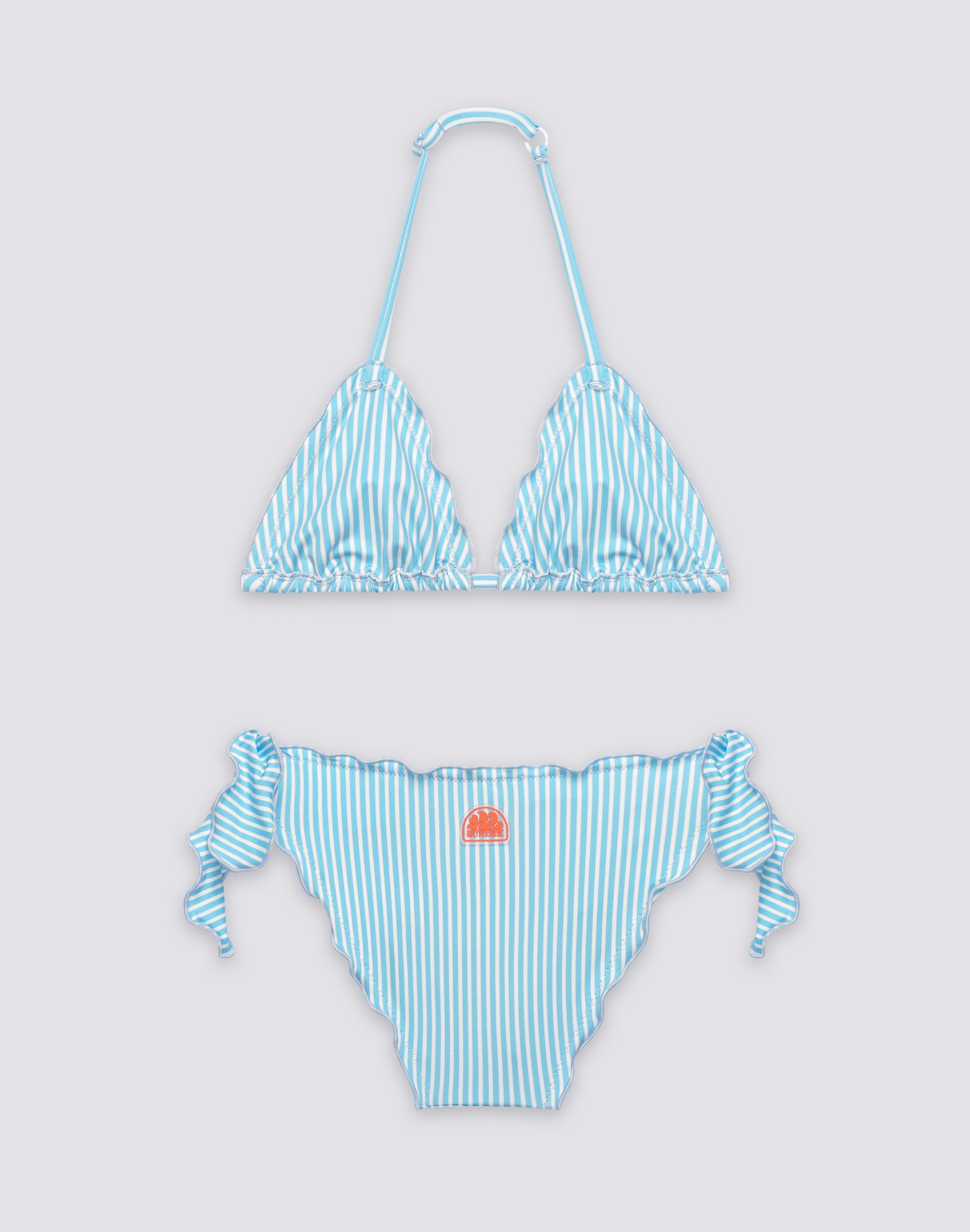 sundek-bikini-bambina-stampa-juicy-stripes-con-ricamo-frutta-mini-magnolia image 2