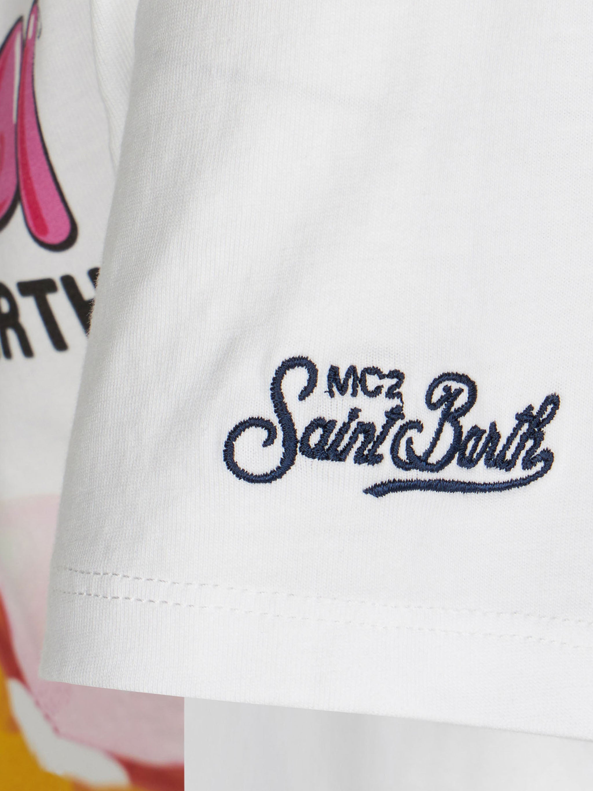 mc2-saint-barth-t-shirt-bambino-cotone-stampa-papere-big-babol-edizione-speciale image 3
