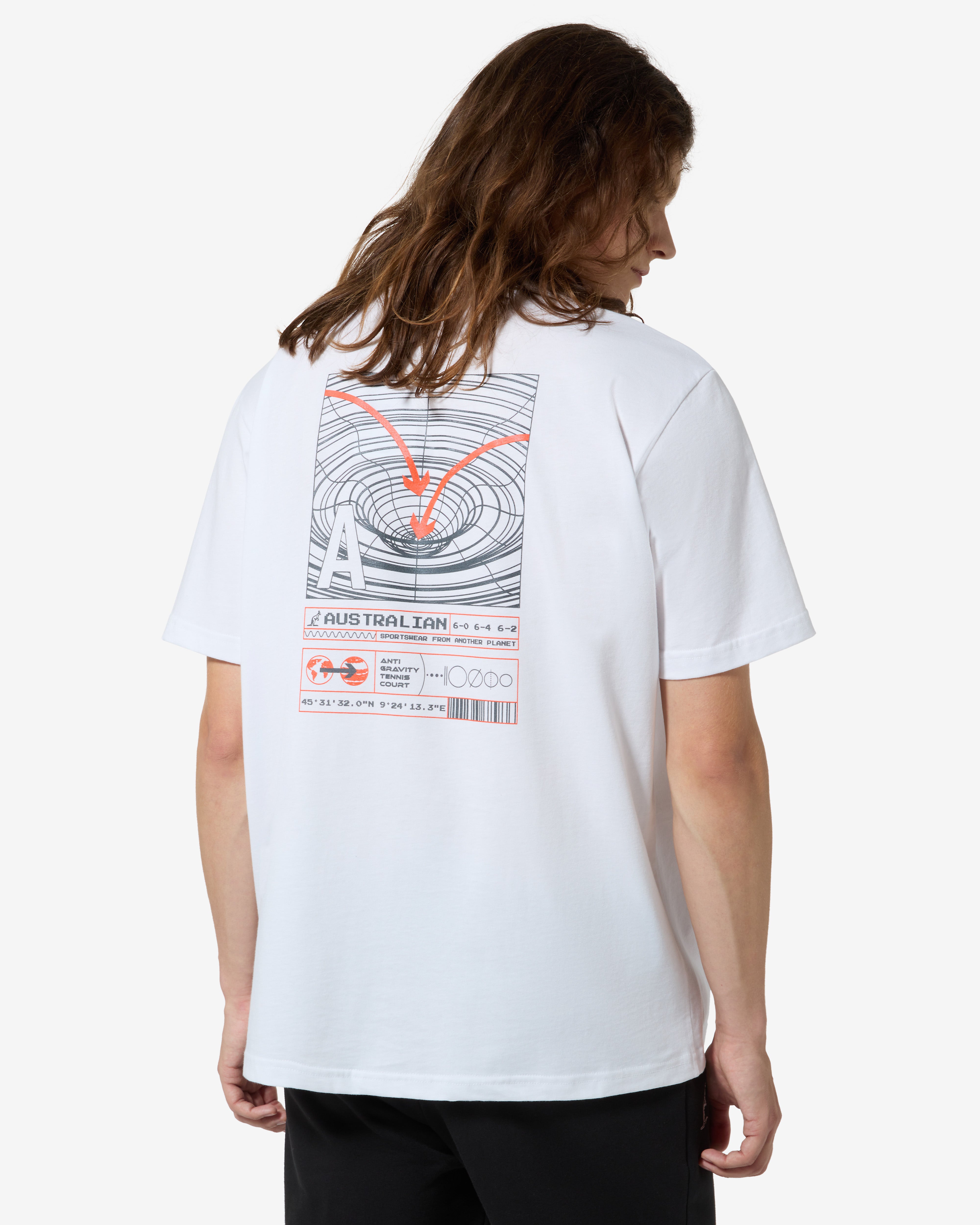 australian-anti-gravity-t-shirt-cotone-bianca image 1